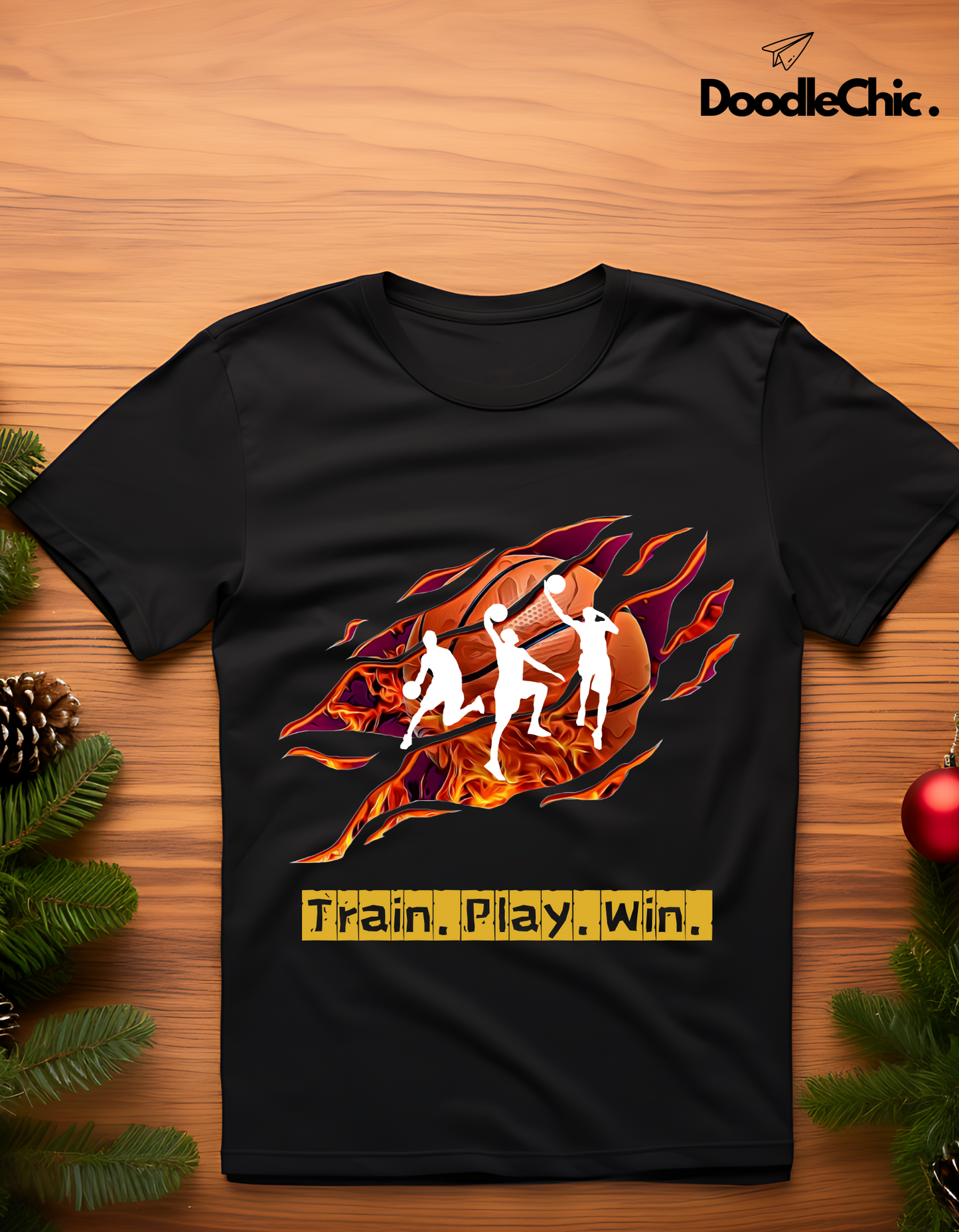 Train Play Win - Black