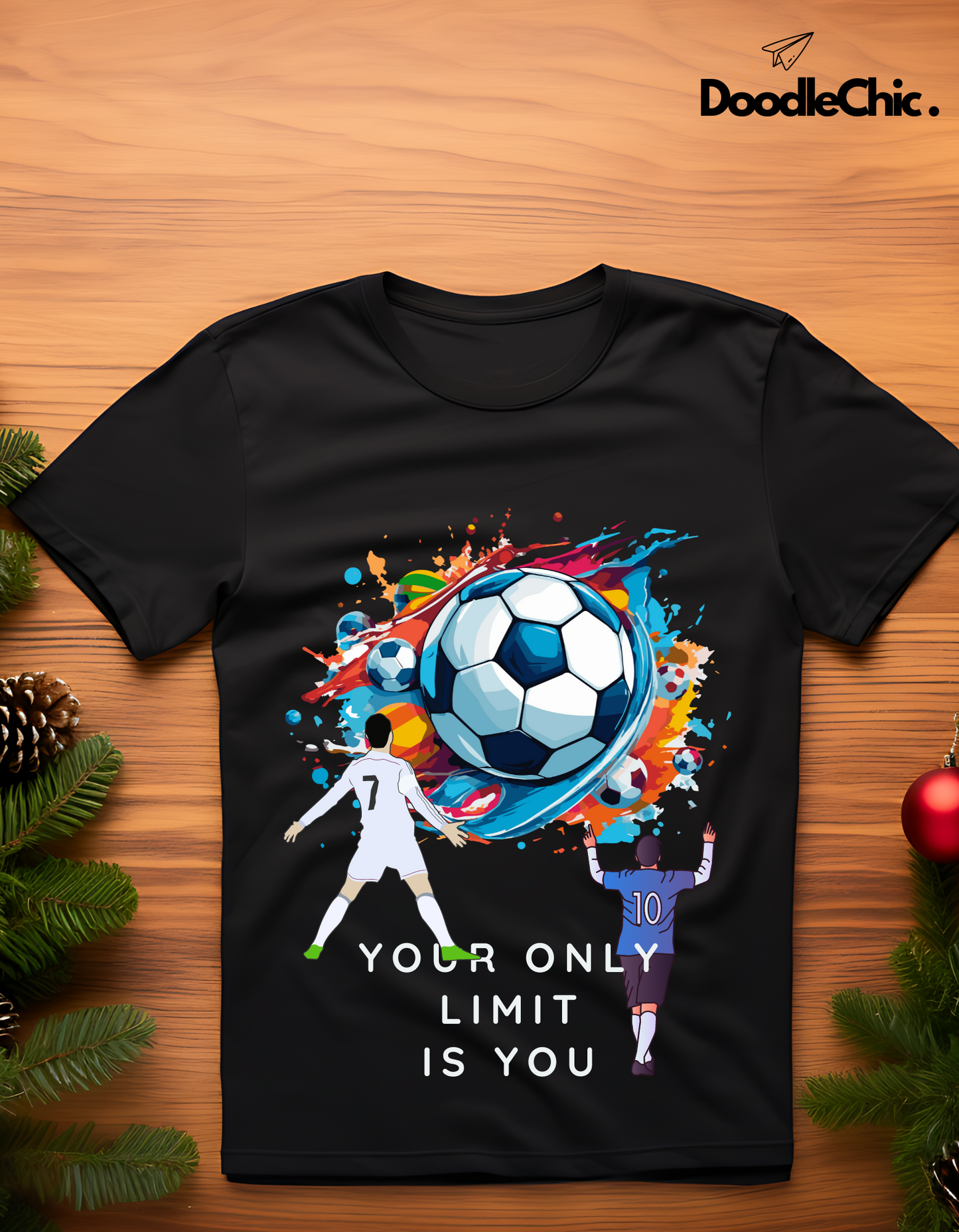 Soccer - Your Only Limit is You - Black
