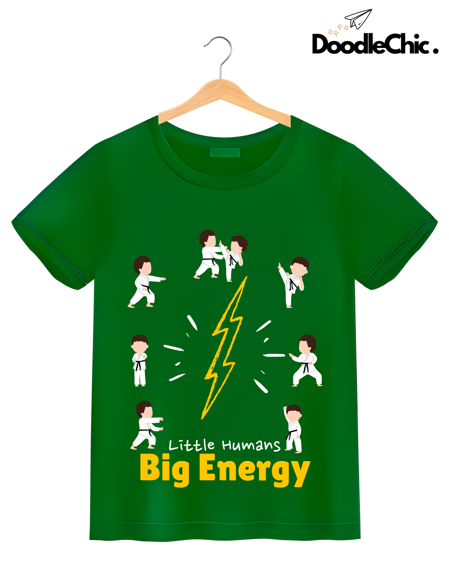 Little Humans Big Energy - Green