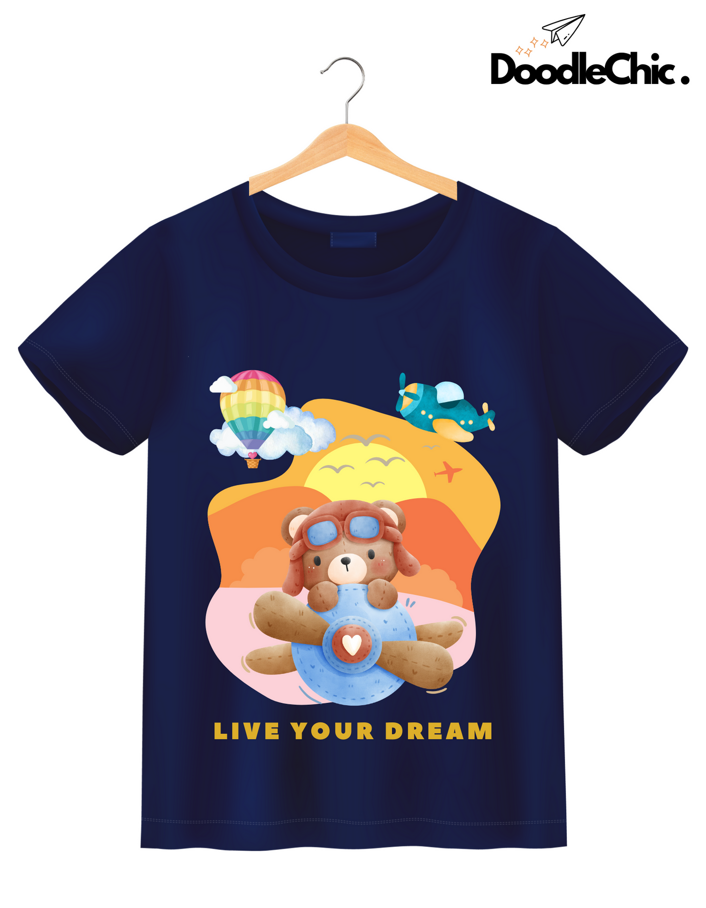 Live Your Dream - Navy Blue