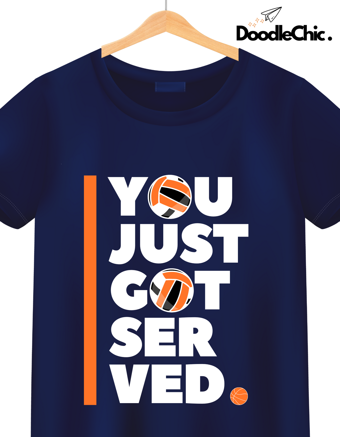 You Just Got Served - Navy Blue
