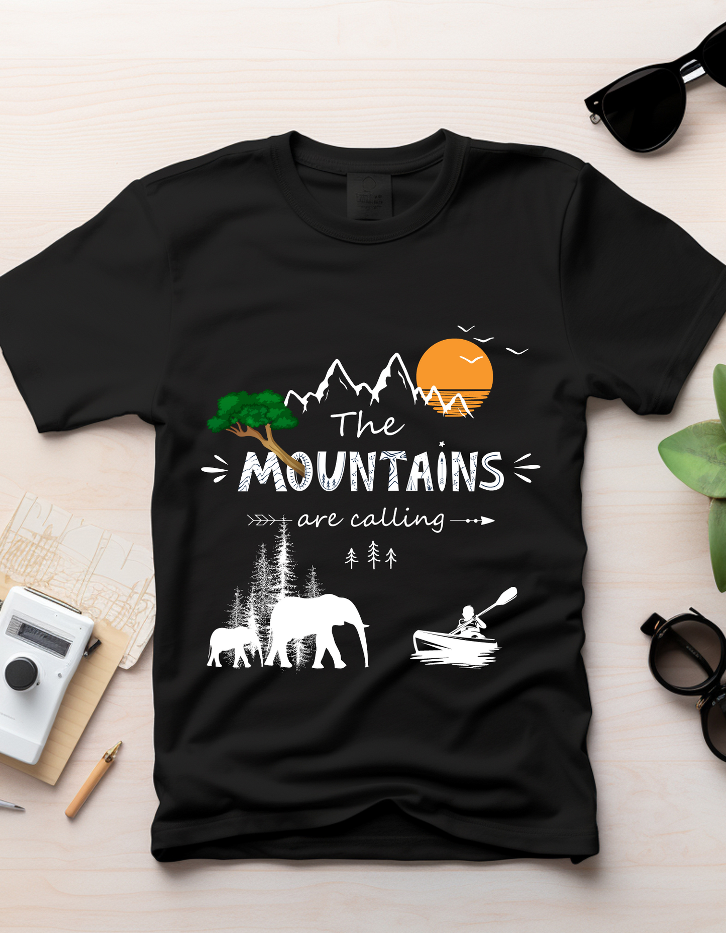 Mountains are Calling - Black