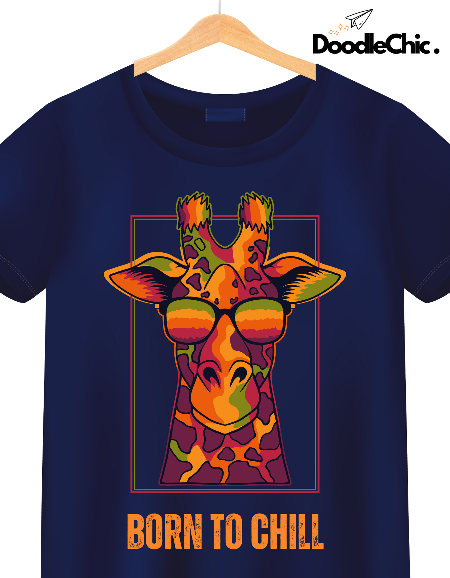 Born to Chill - Navy Blue