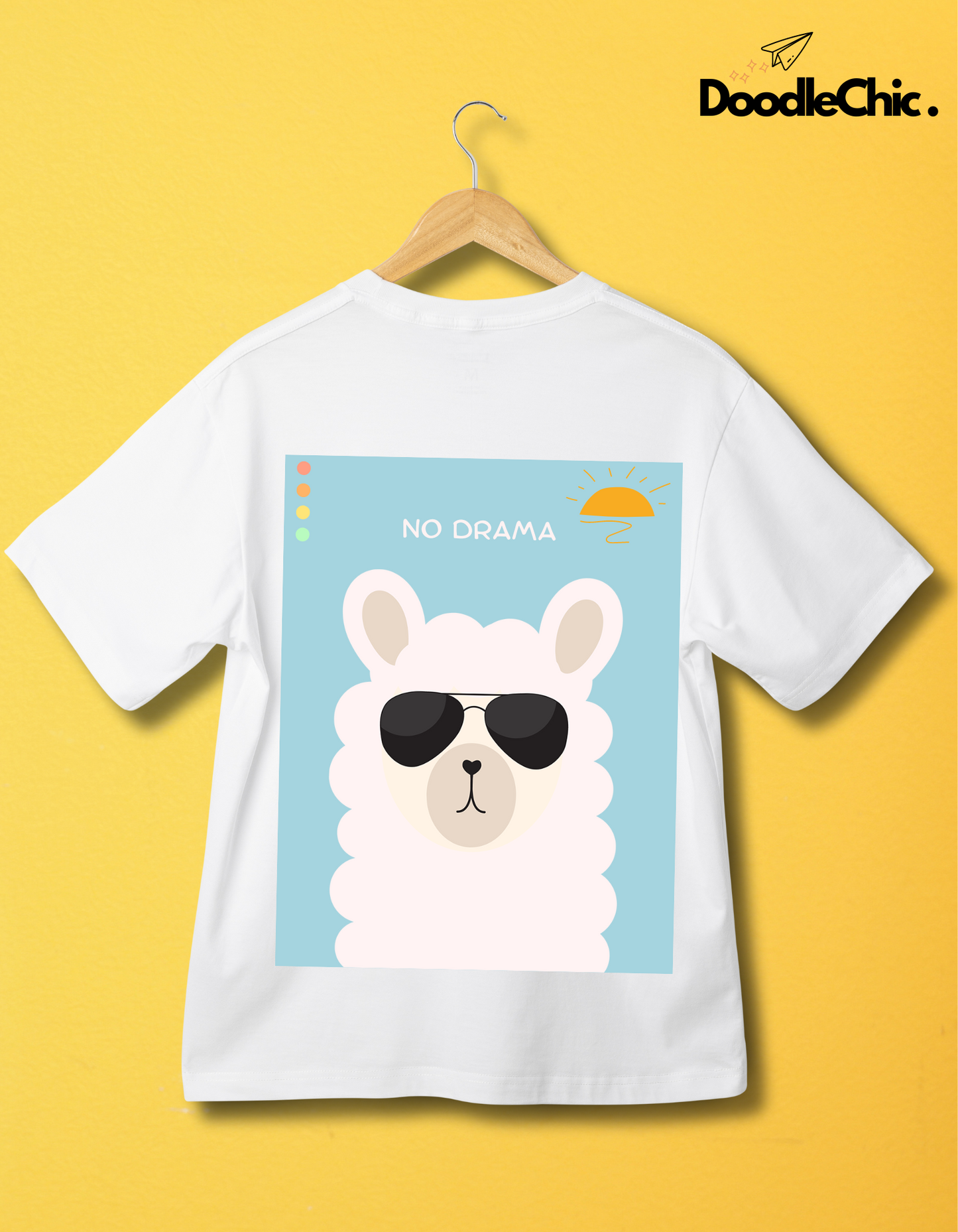 No Drama - White