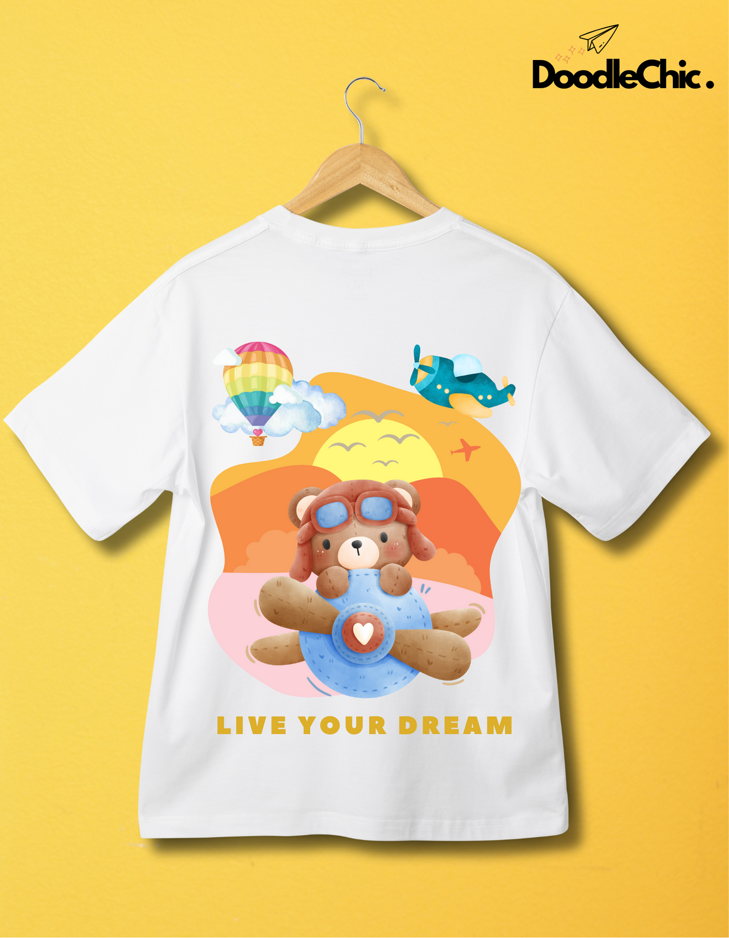Live Your Dream - White