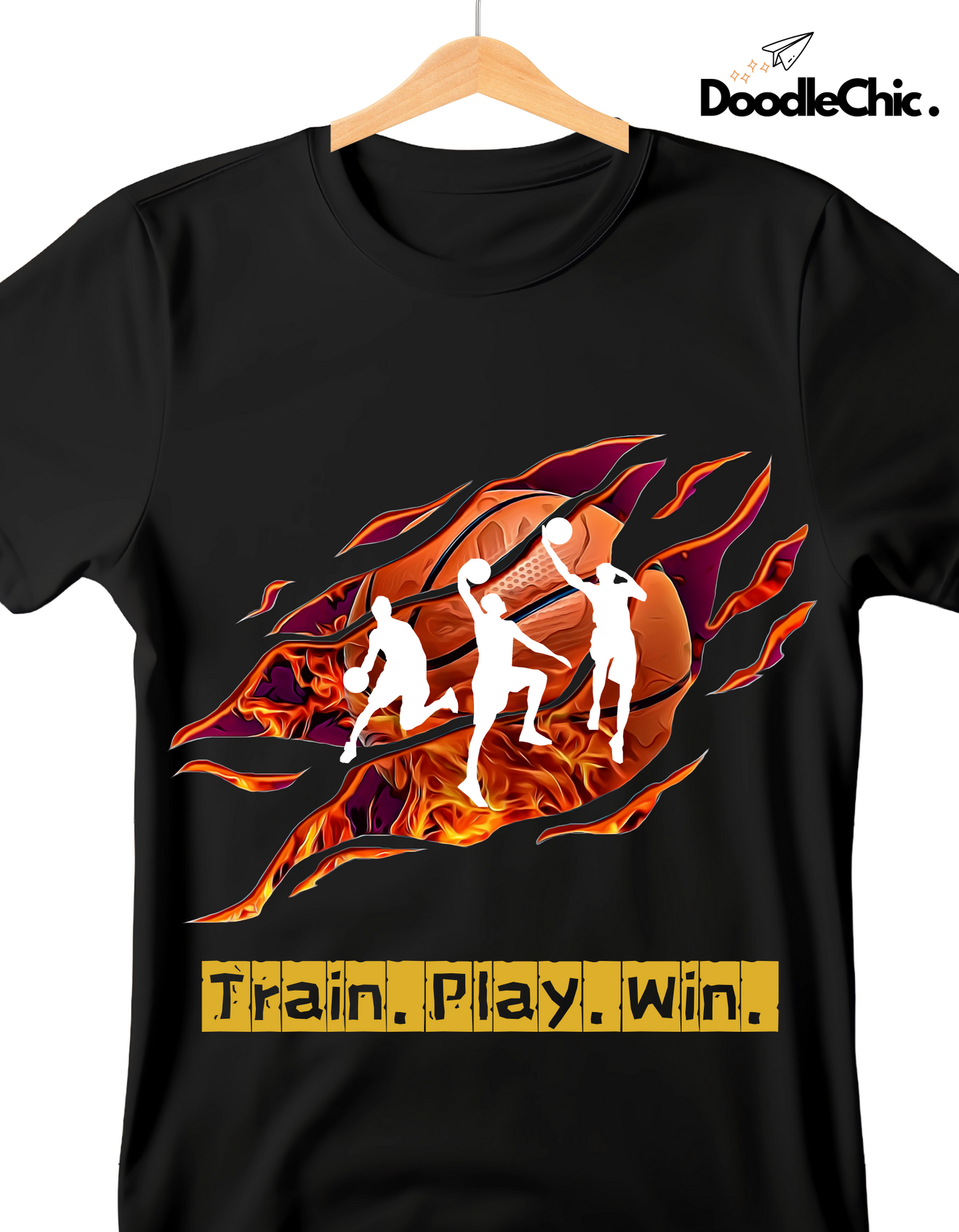 Train Play Win - Black