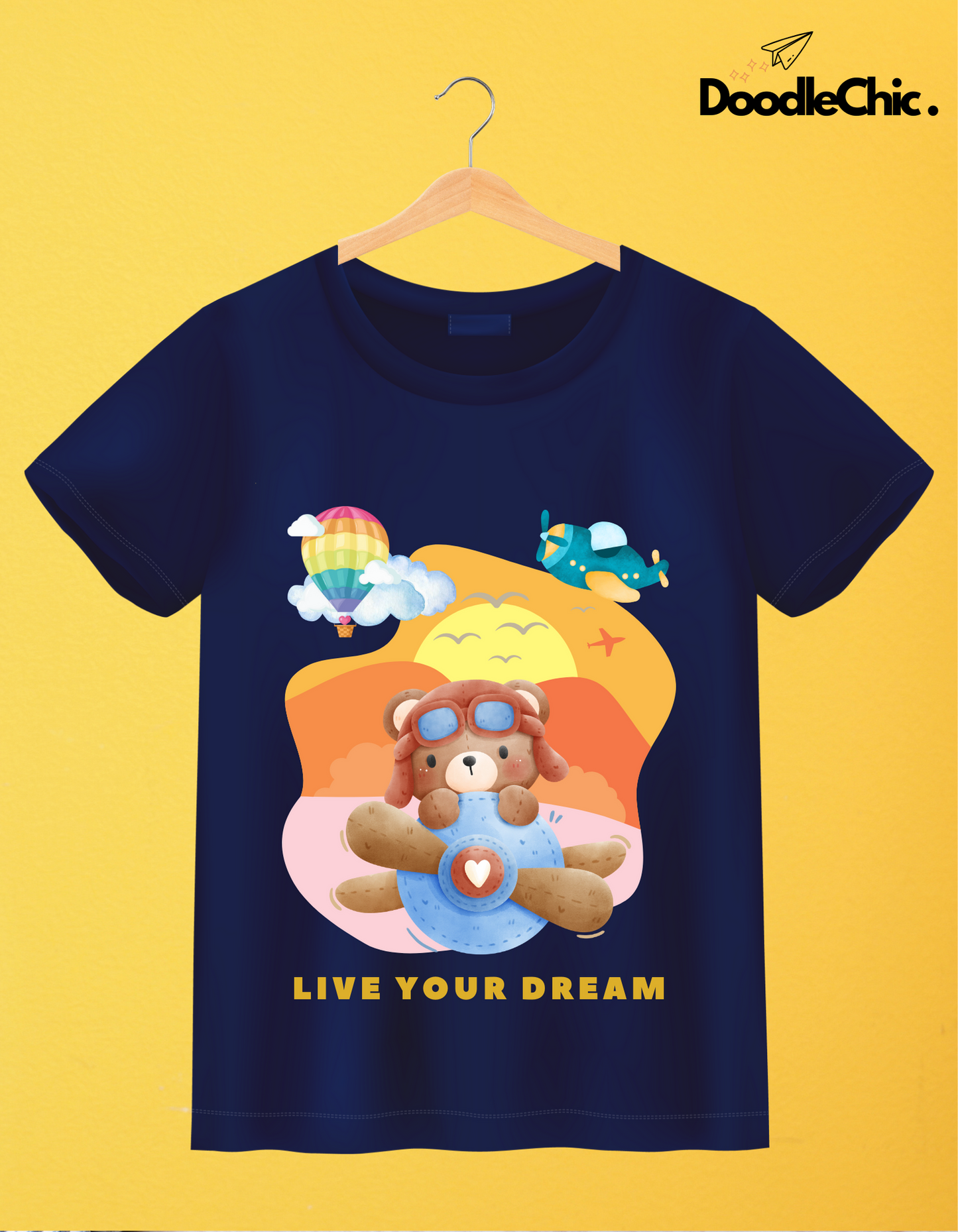 Live Your Dream - Navy Blue
