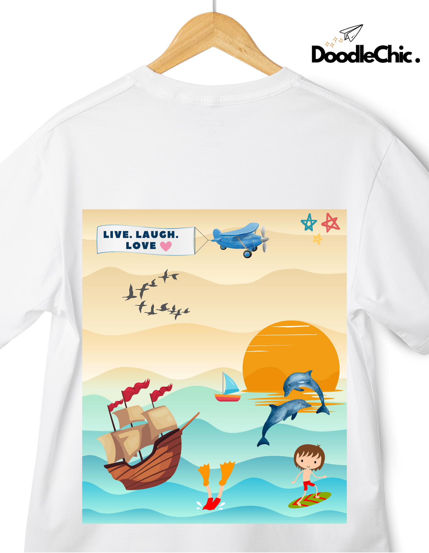 Live Laugh Love - White