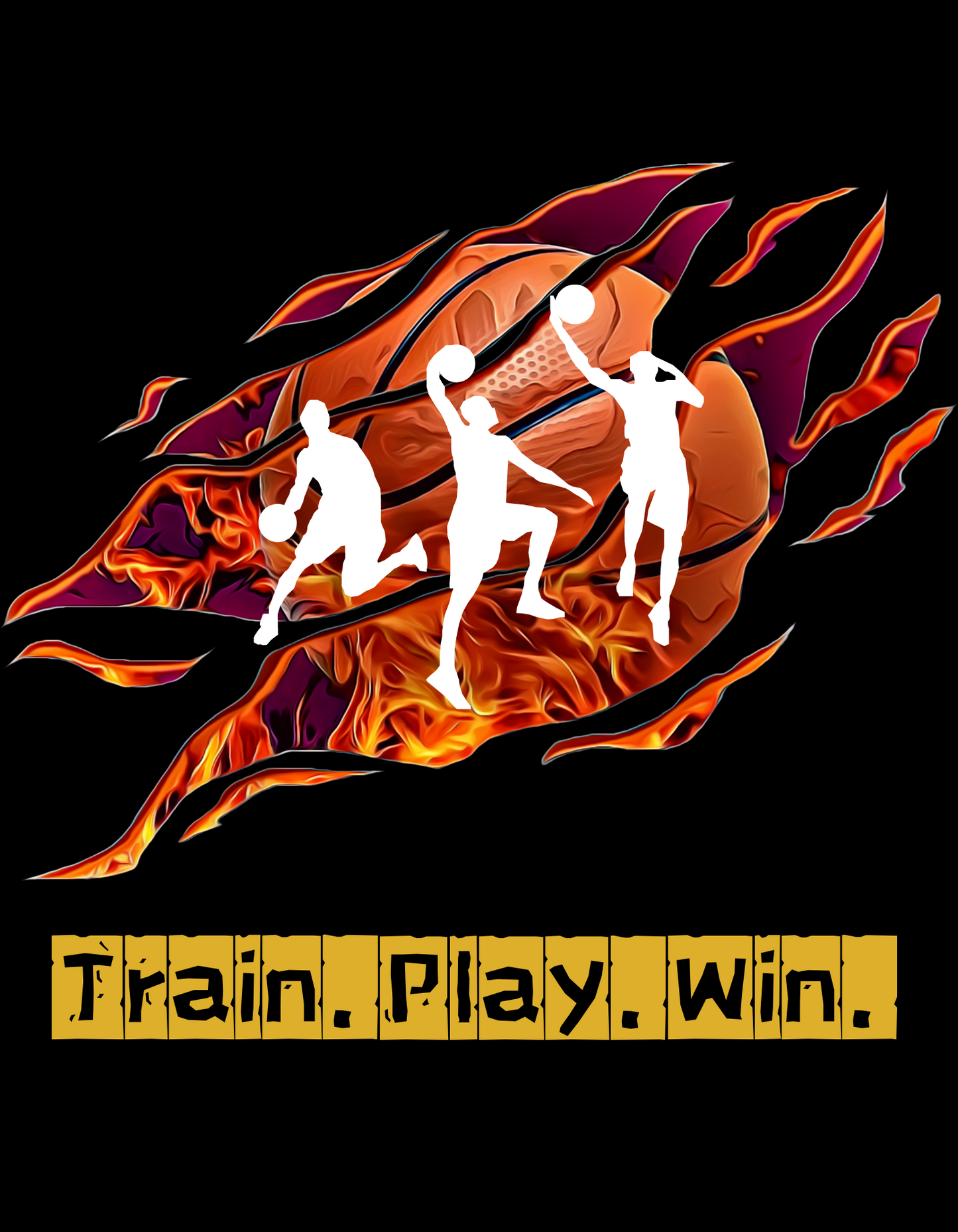 Train Play Win - Black
