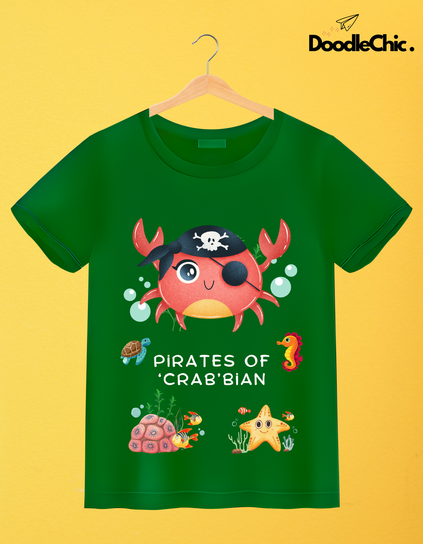 Pirates of 'Crab'bian - Green