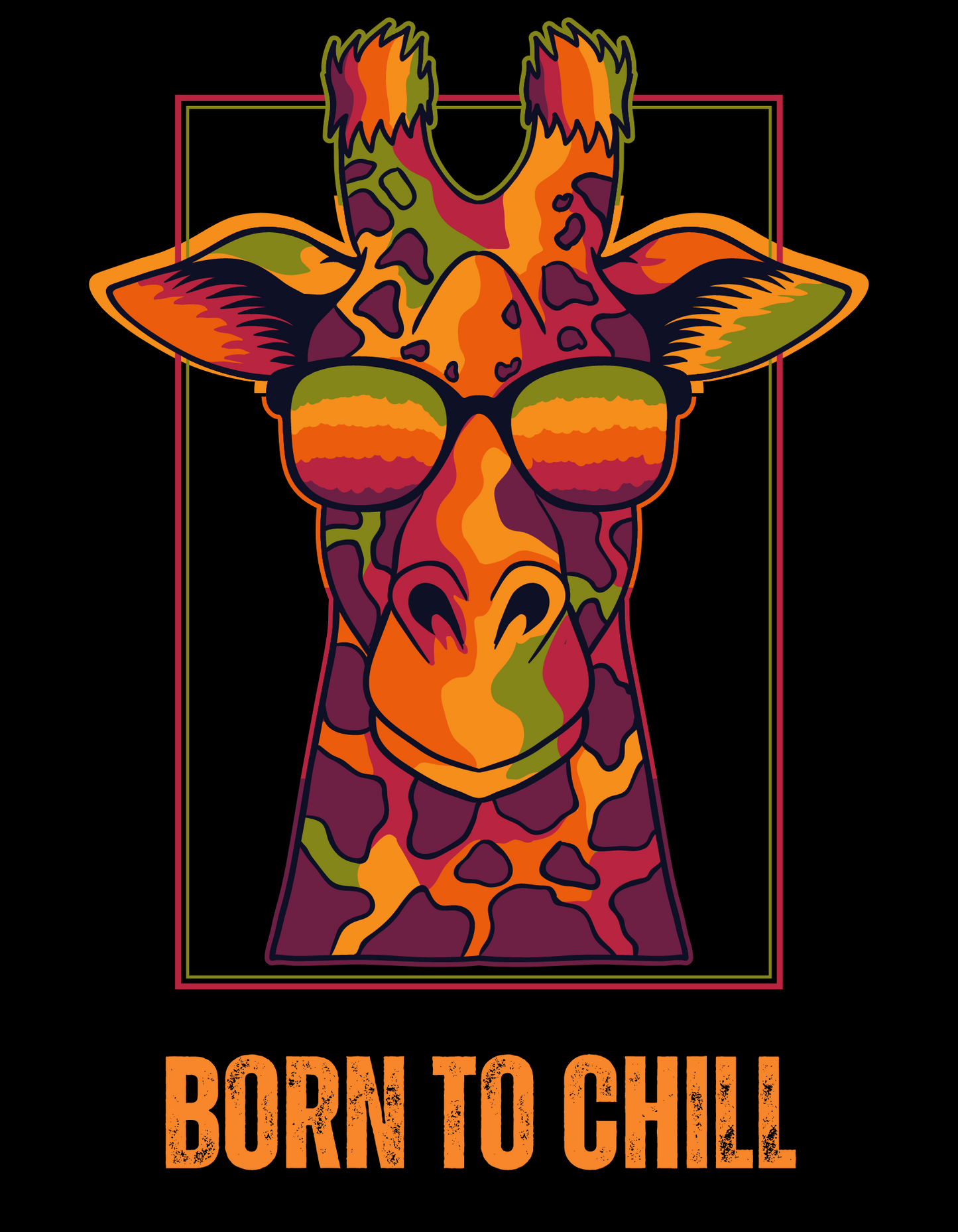 Born to Chill - Black