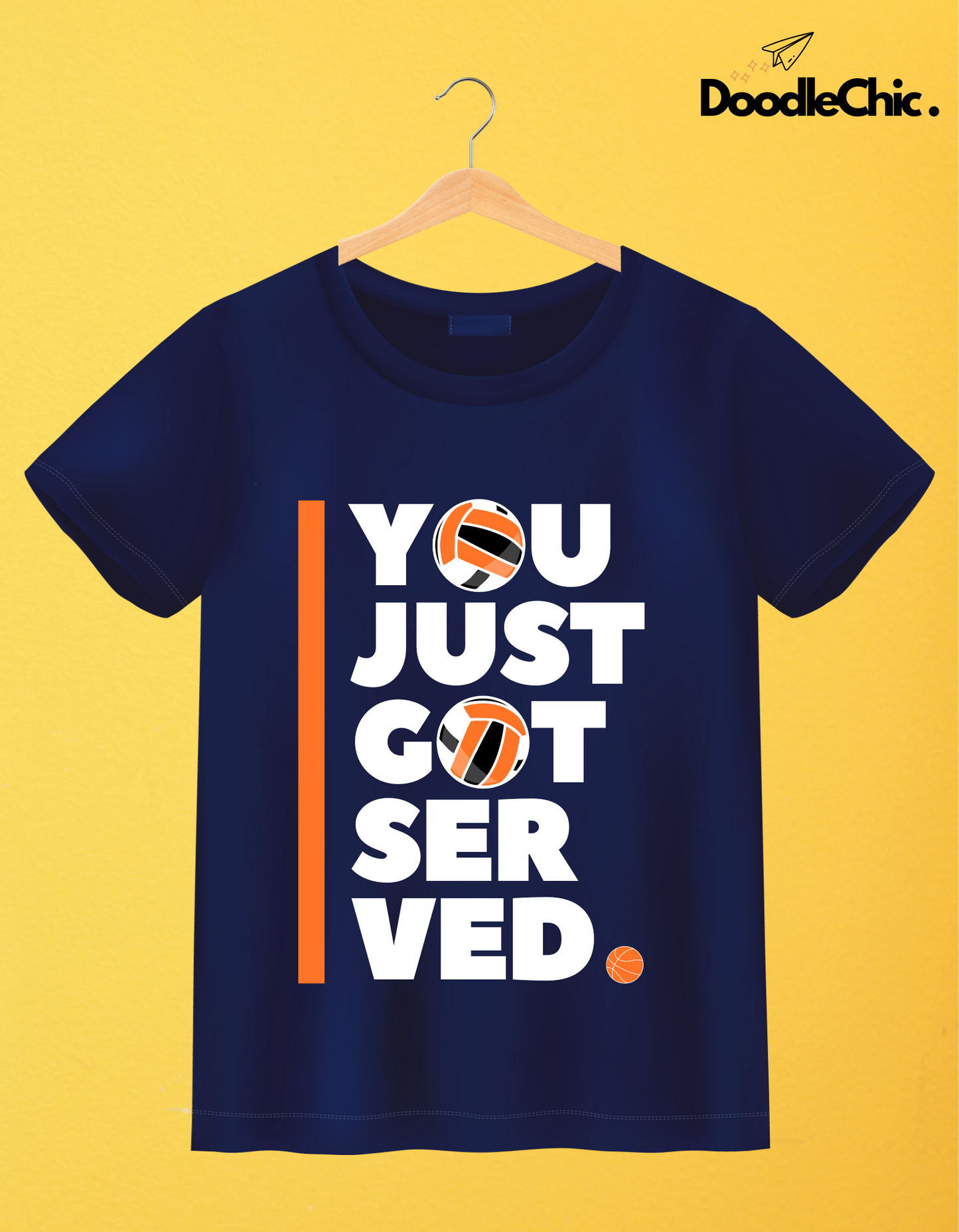 You Just Got Served - Navy Blue