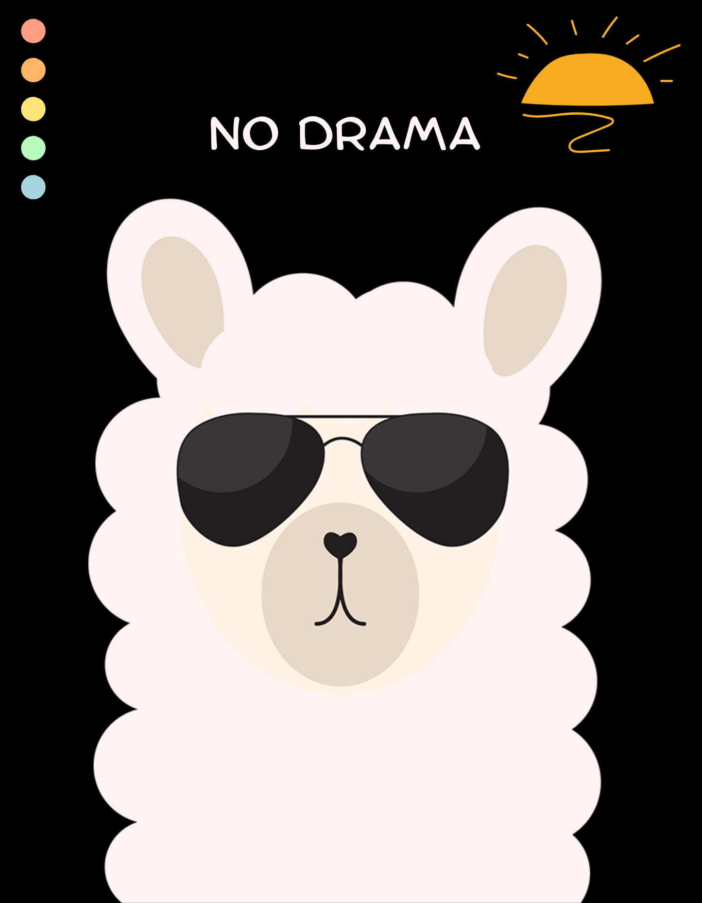 No Drama - Black