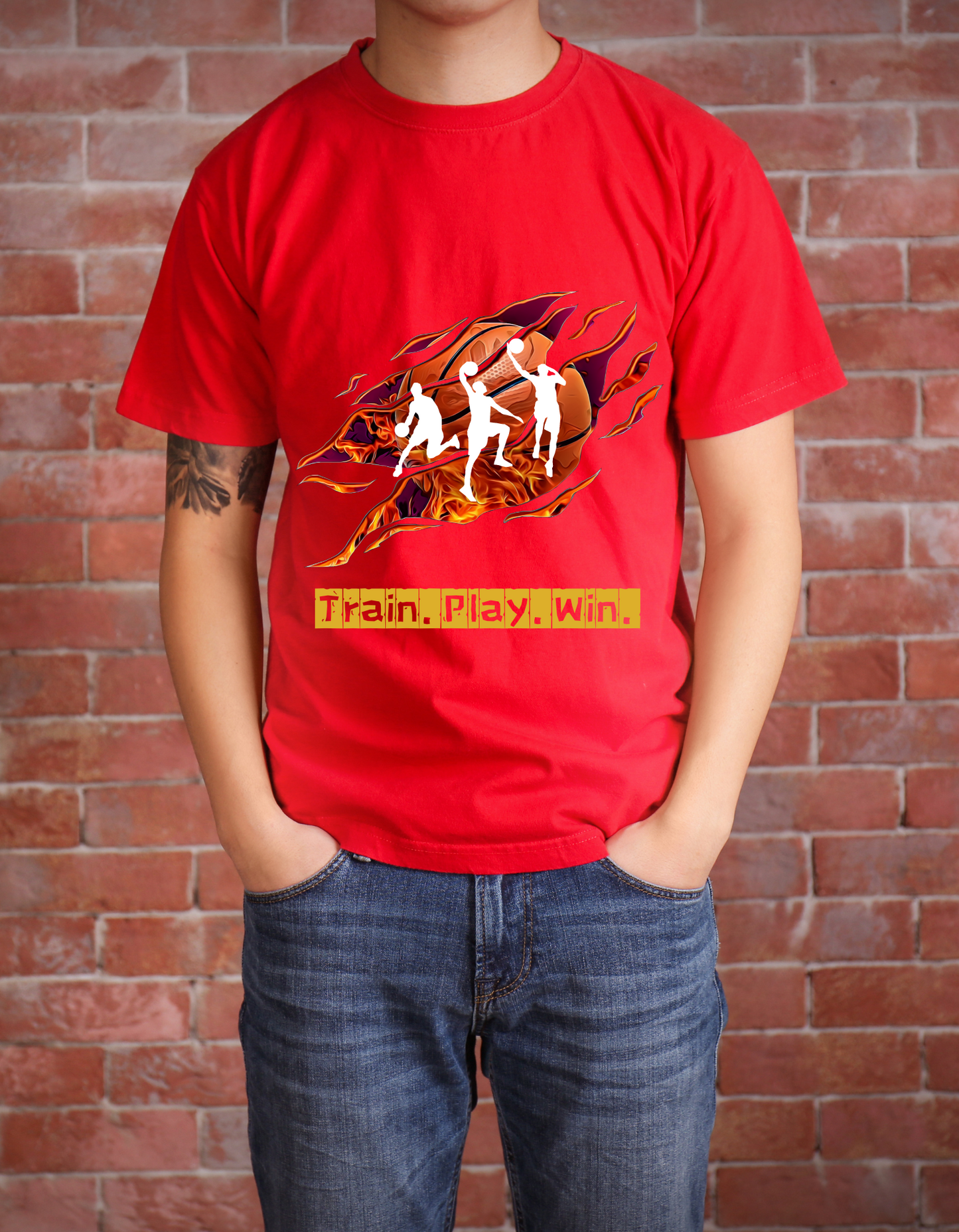 Train Play Win - Red