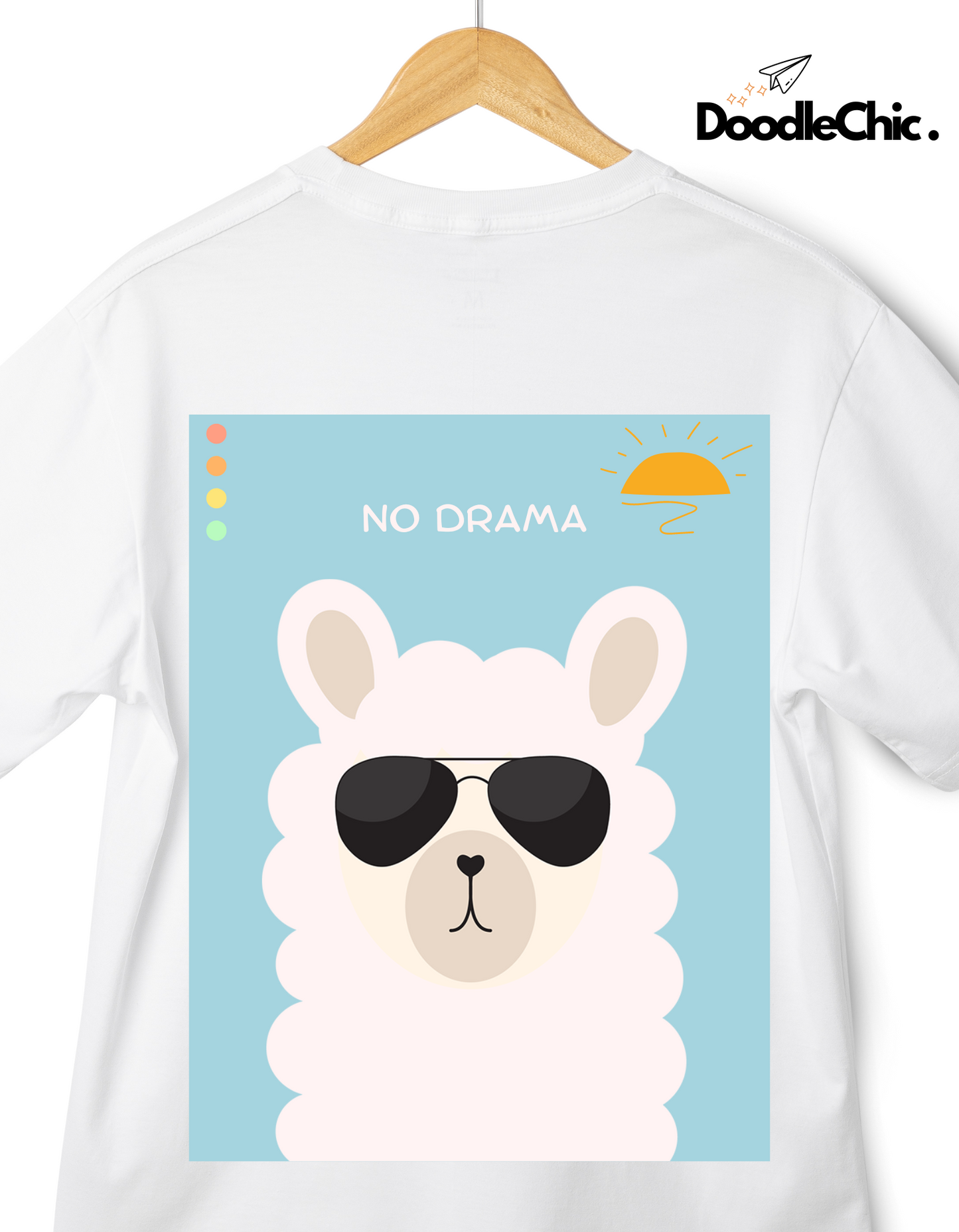 No Drama - White