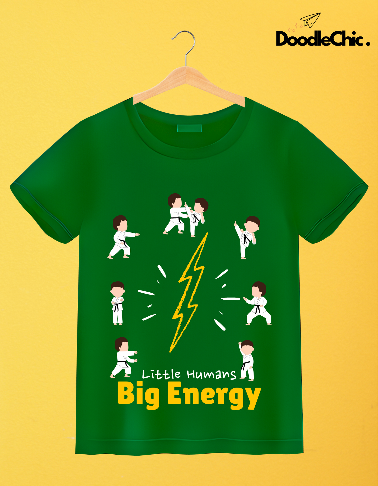 Little Humans Big Energy - Green