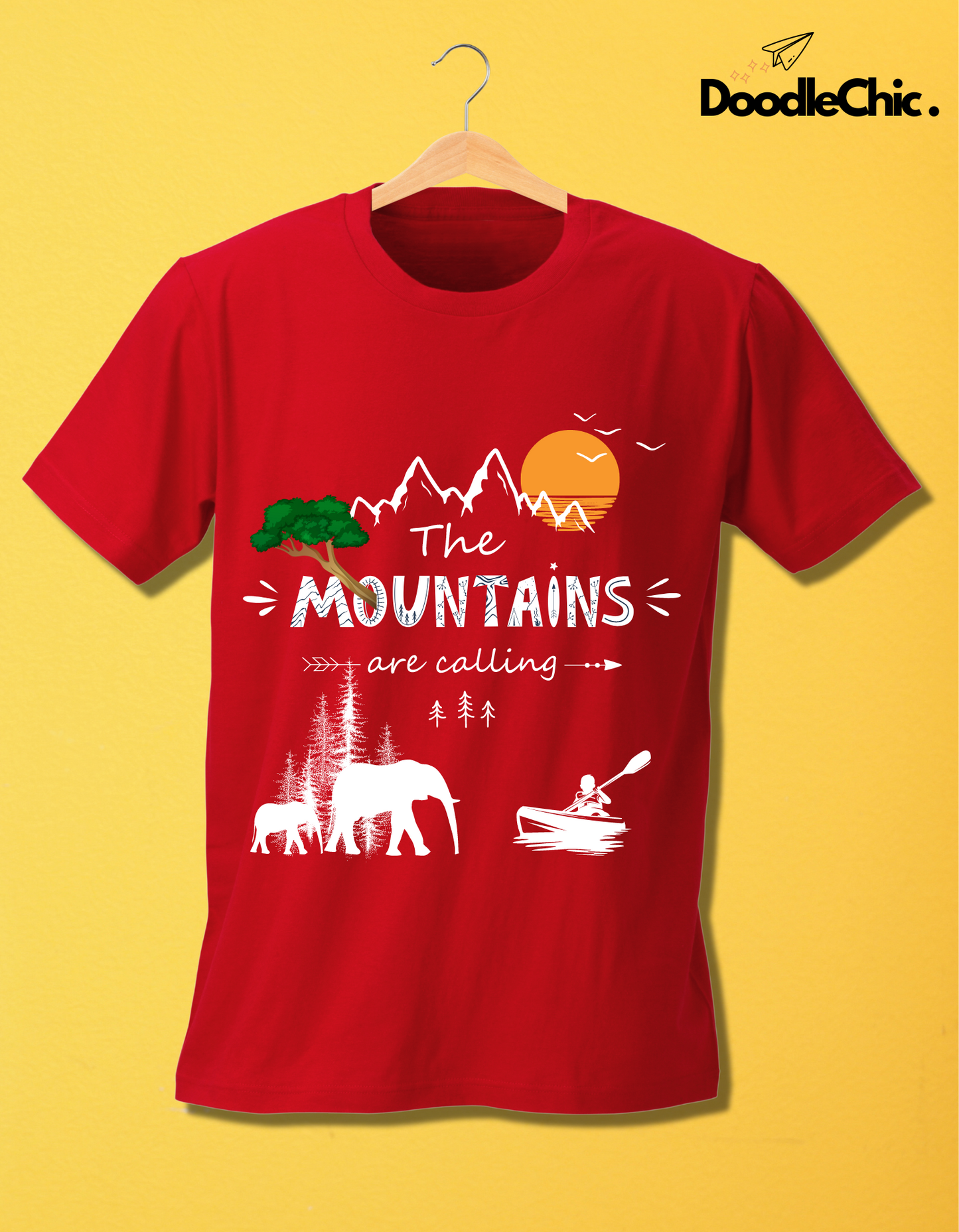 Mountains are Calling - Red