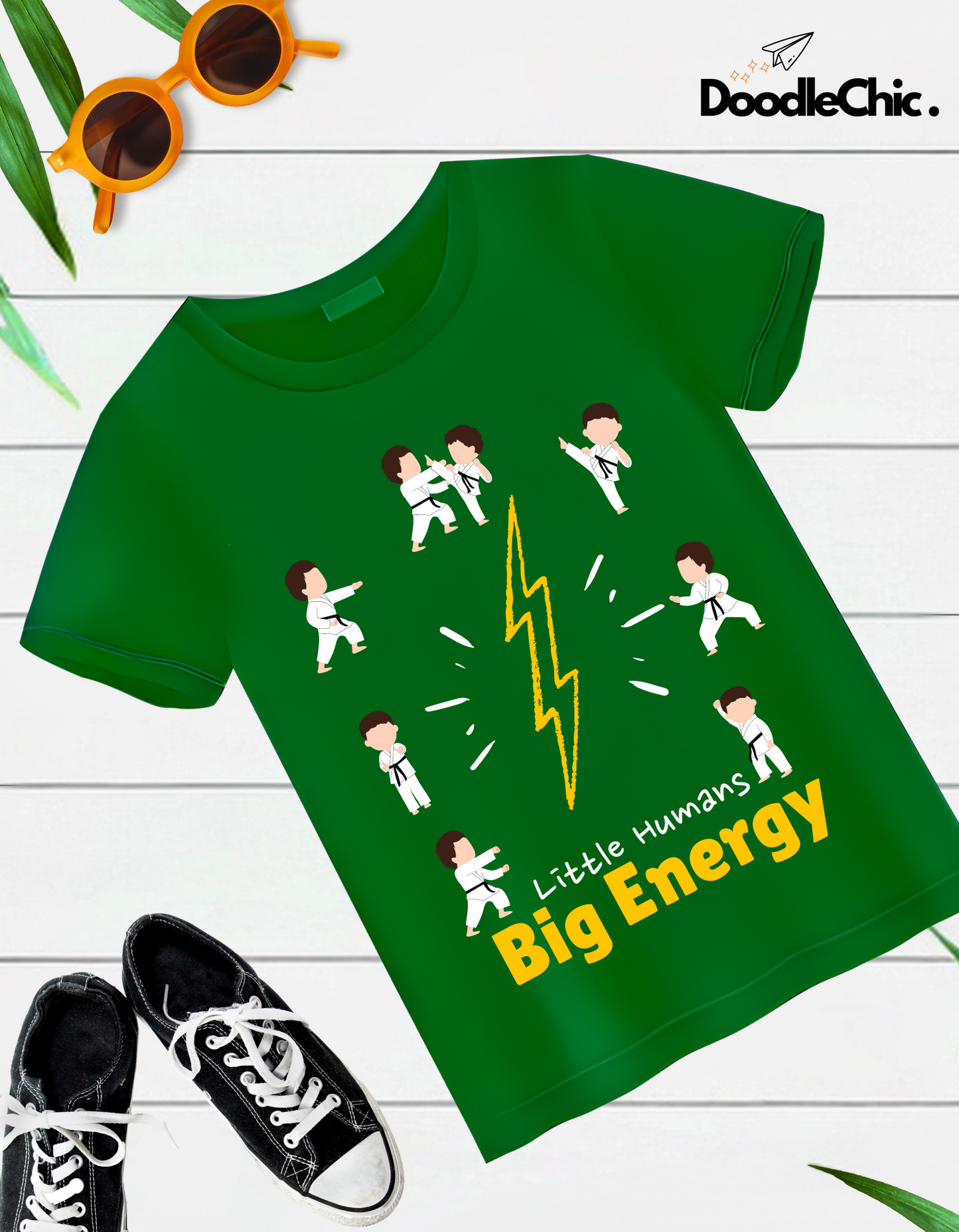 Little Humans Big Energy - Green