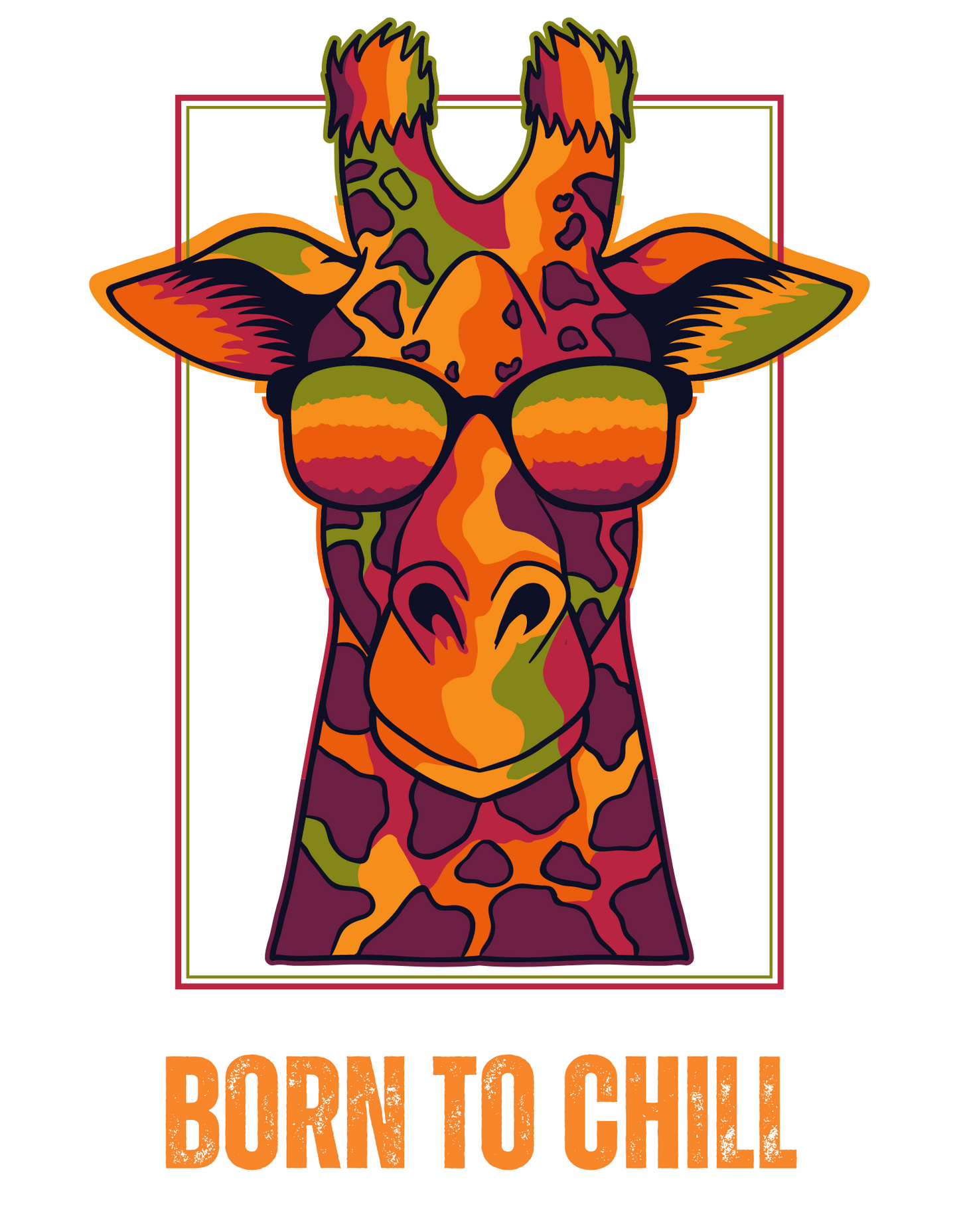 Born to Chill - White