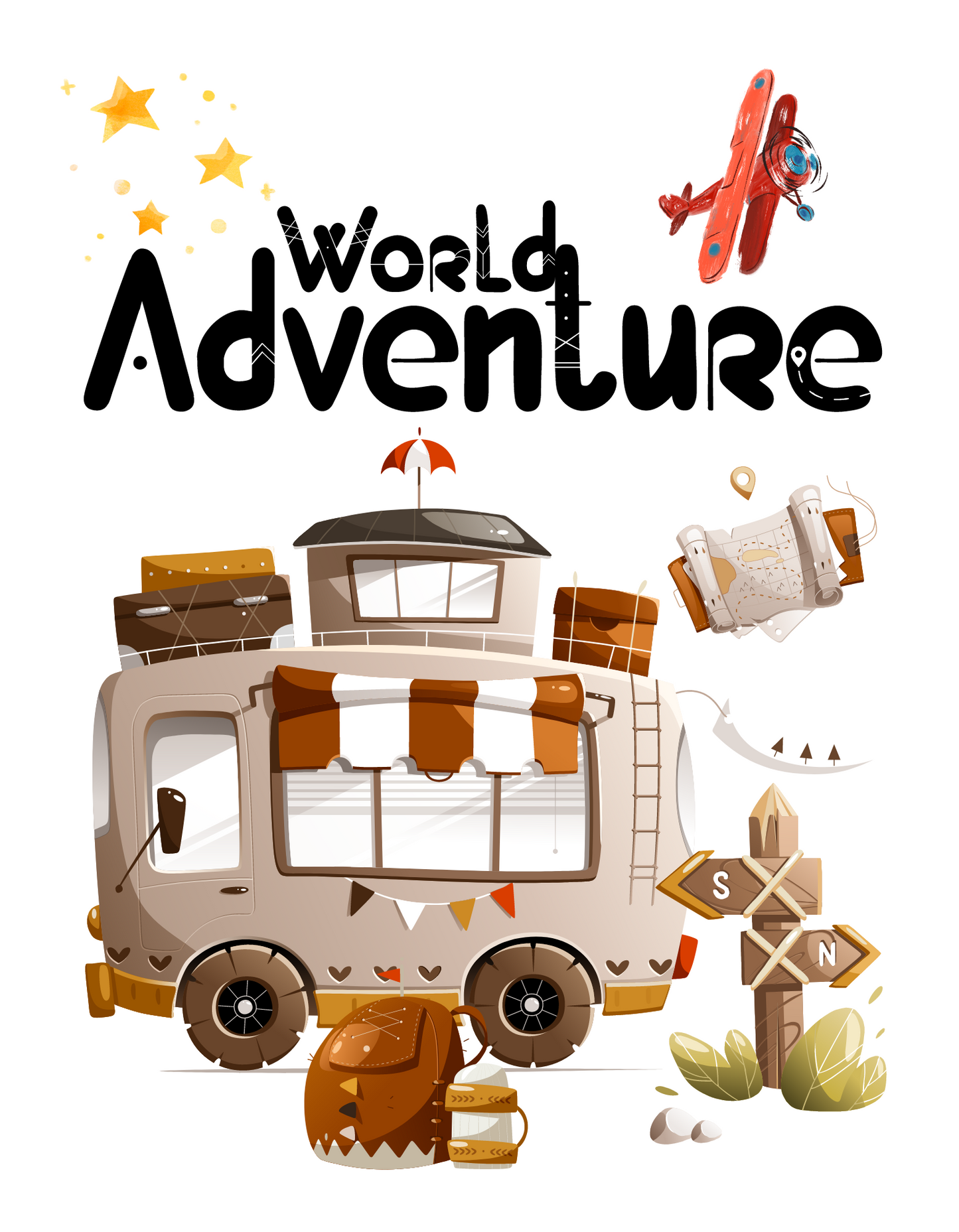 World Adventure - White
