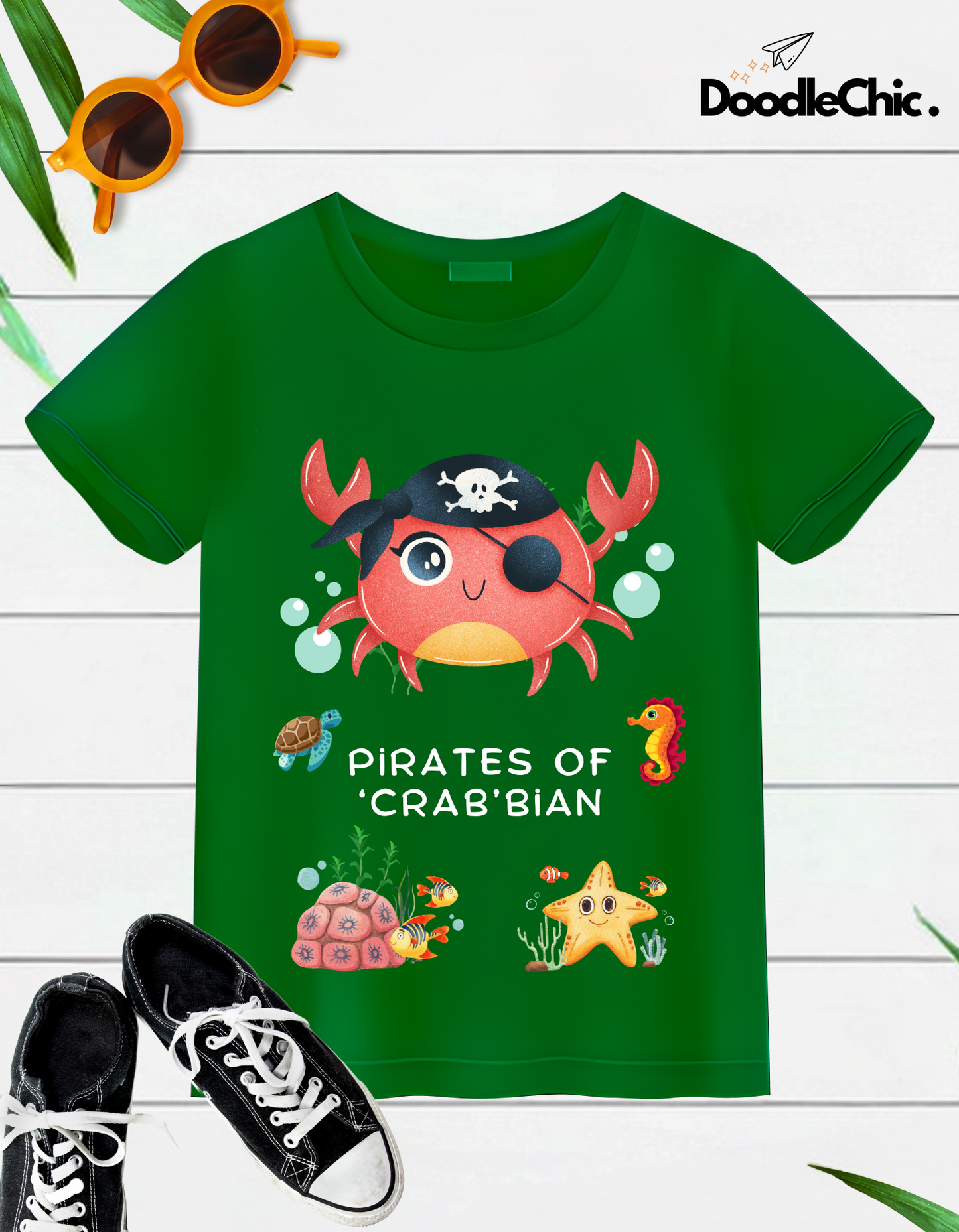 Pirates of 'Crab'bian - Green