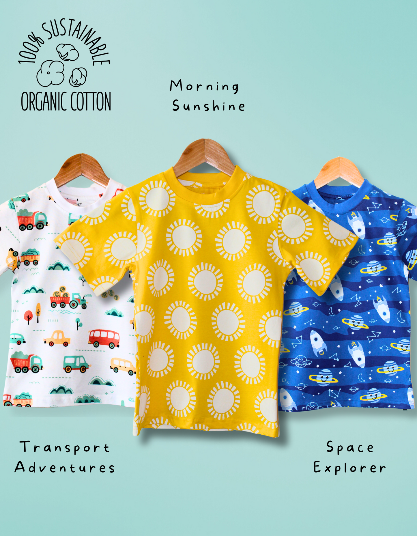 Pack of 3 - Space Explorer, Sunshine and City Adventures