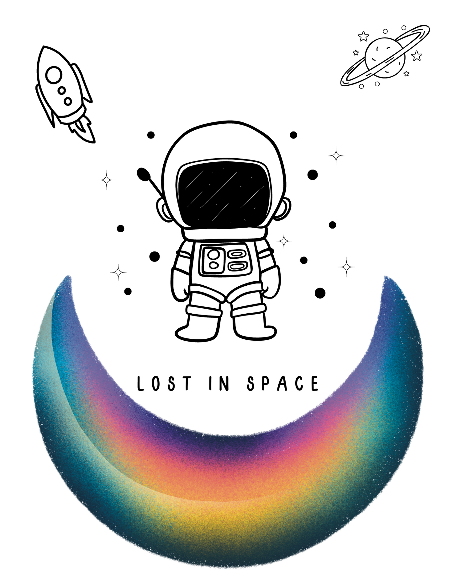Lost in Space - White