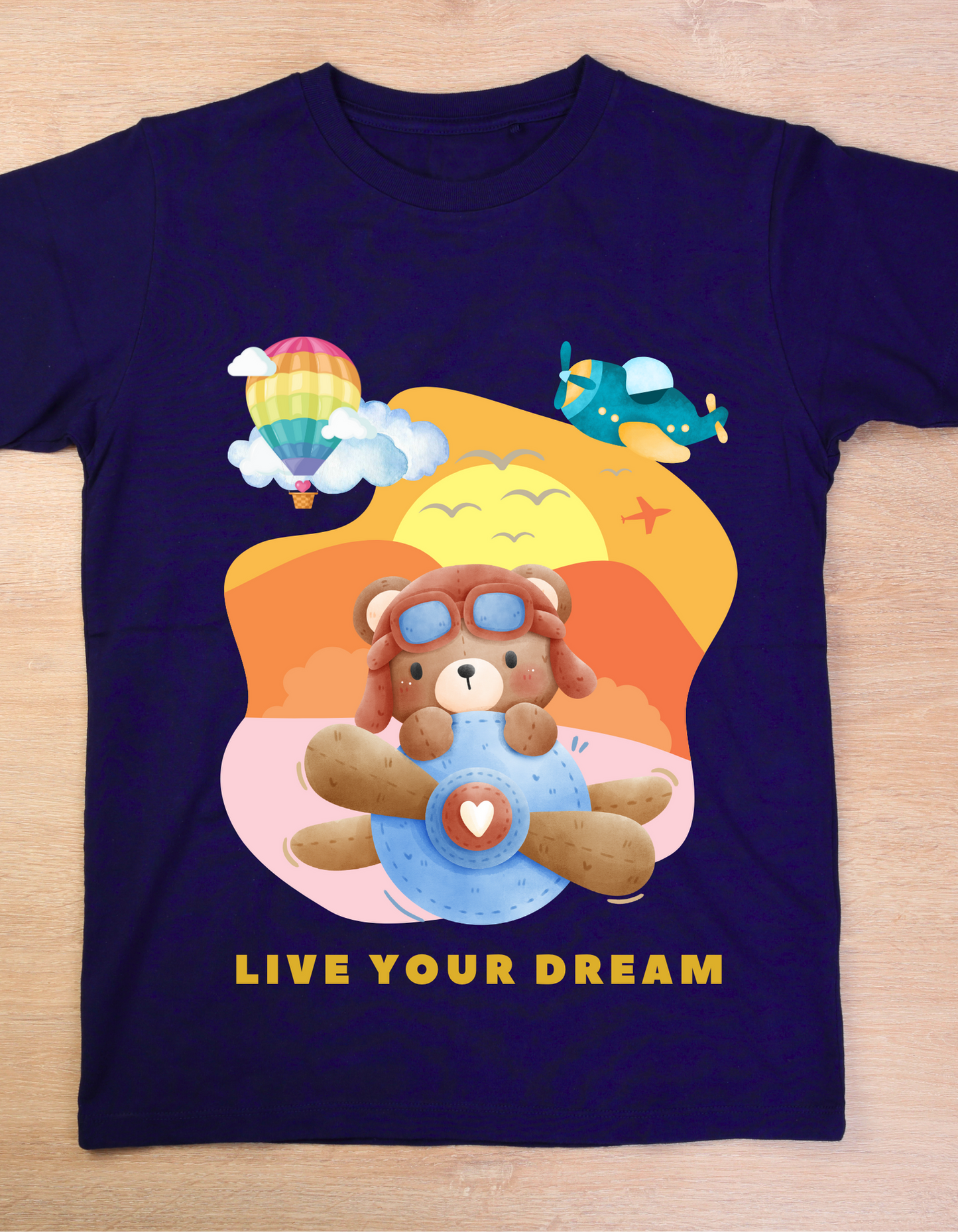 Live Your Dream - Navy Blue