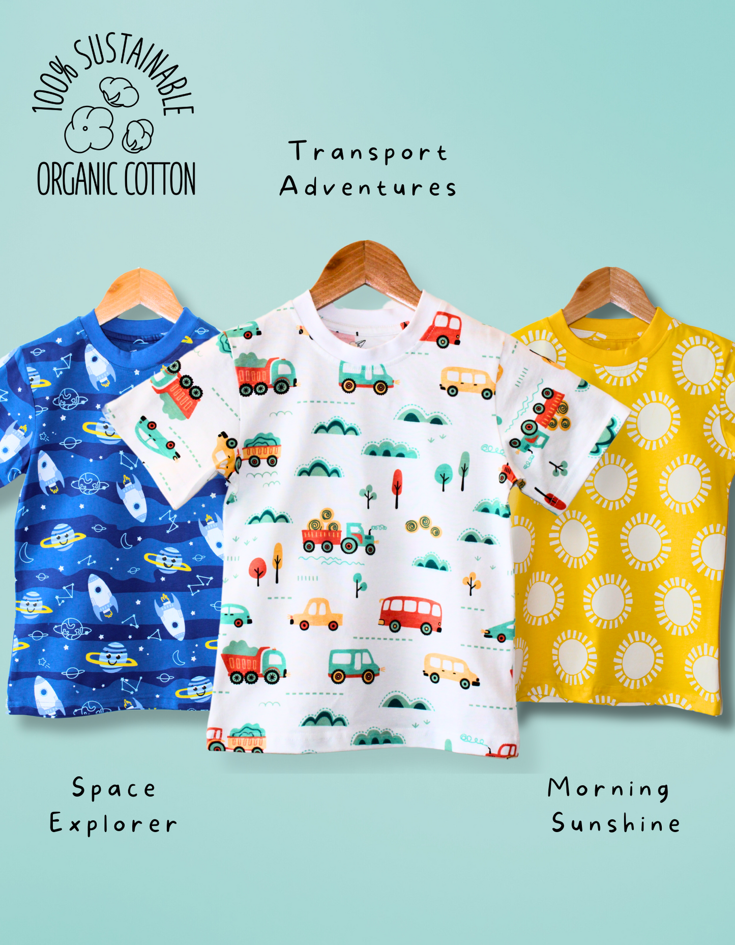 Pack of 3 - Space Explorer, Sunshine and City Adventures