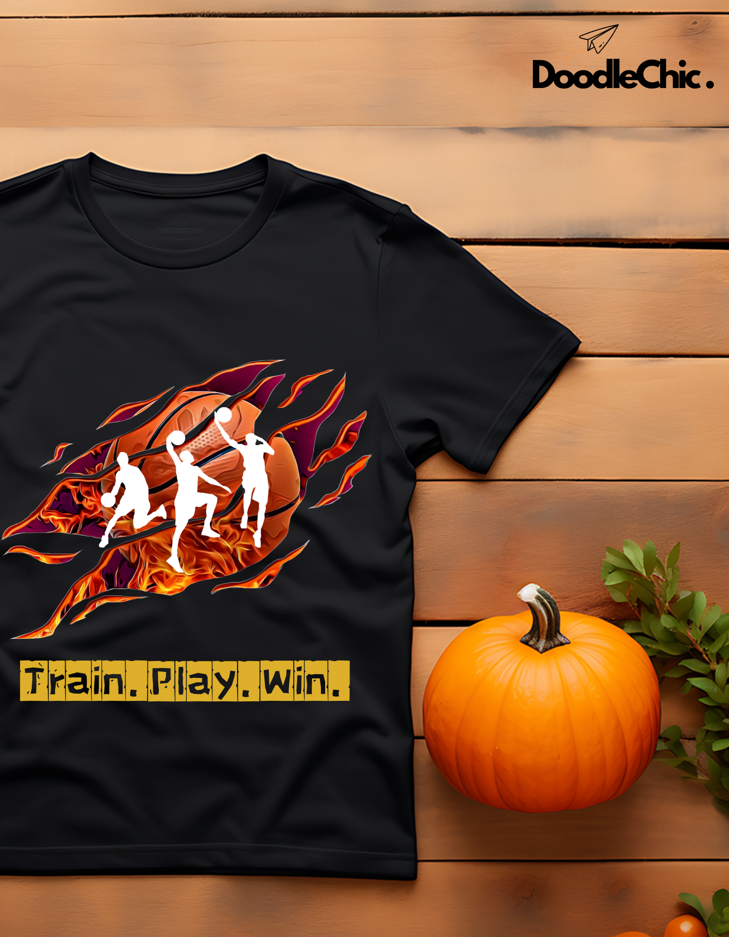 Train Play Win - Black