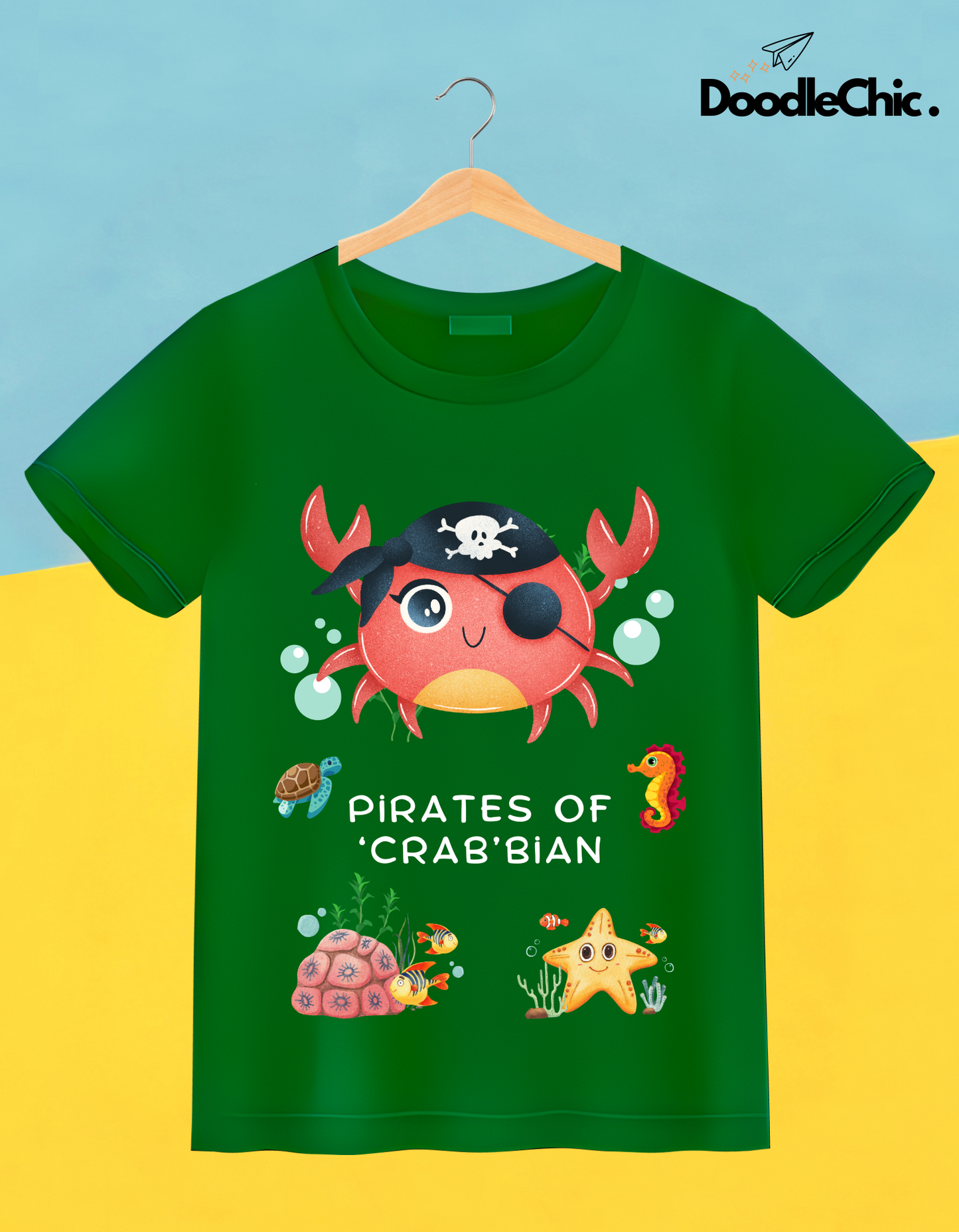 Pirates of 'Crab'bian - Green