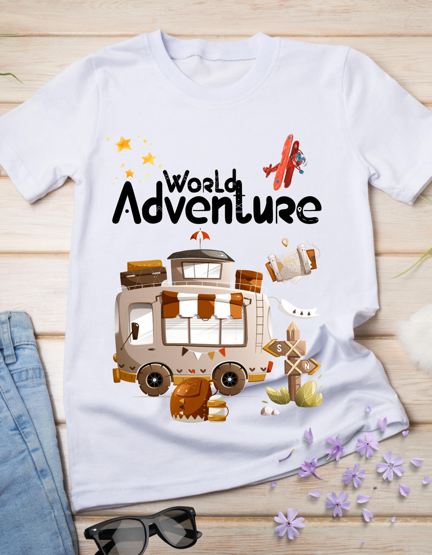 World Adventure - White