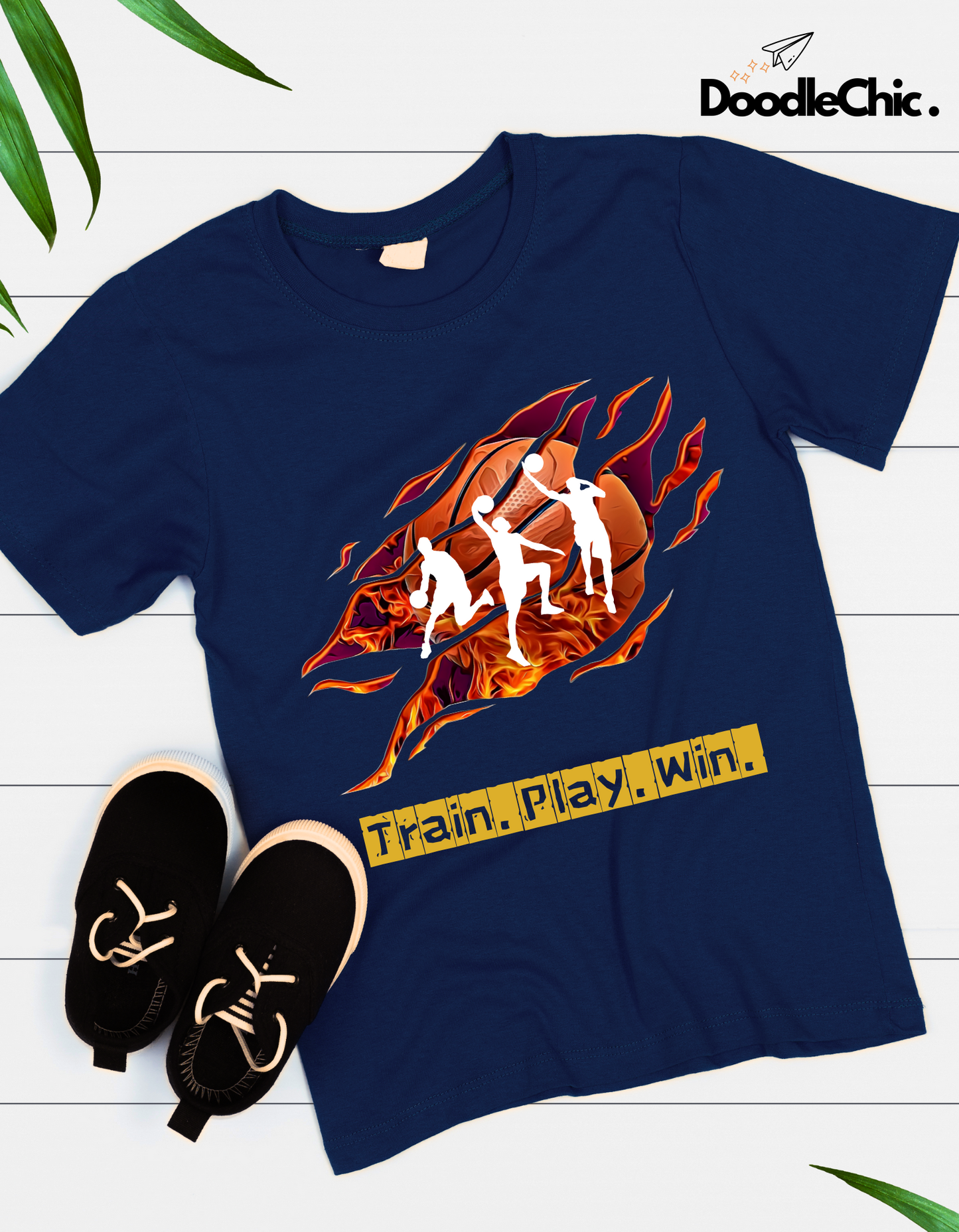 Train Play Win - Navy Blue