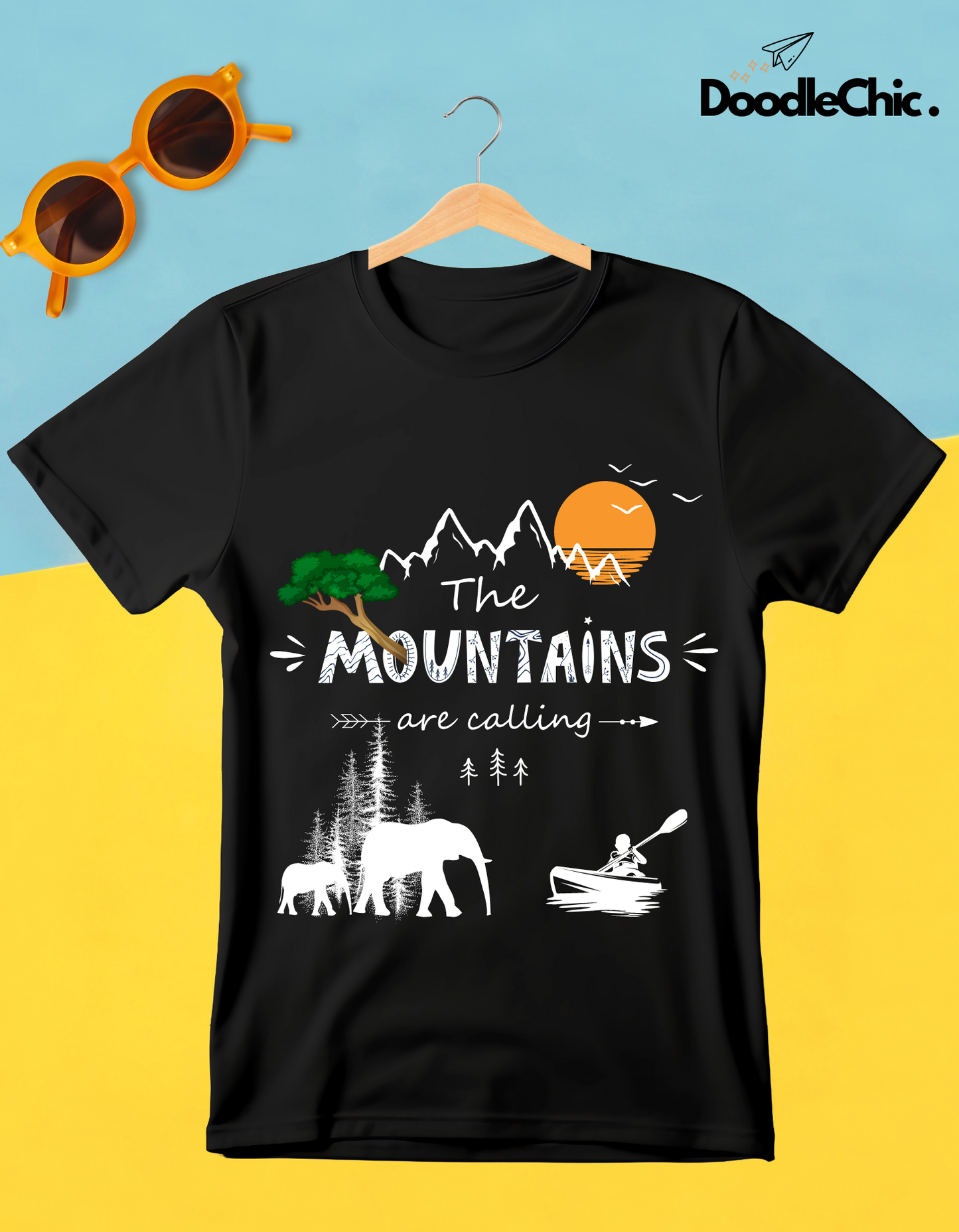 Mountains are Calling - Black