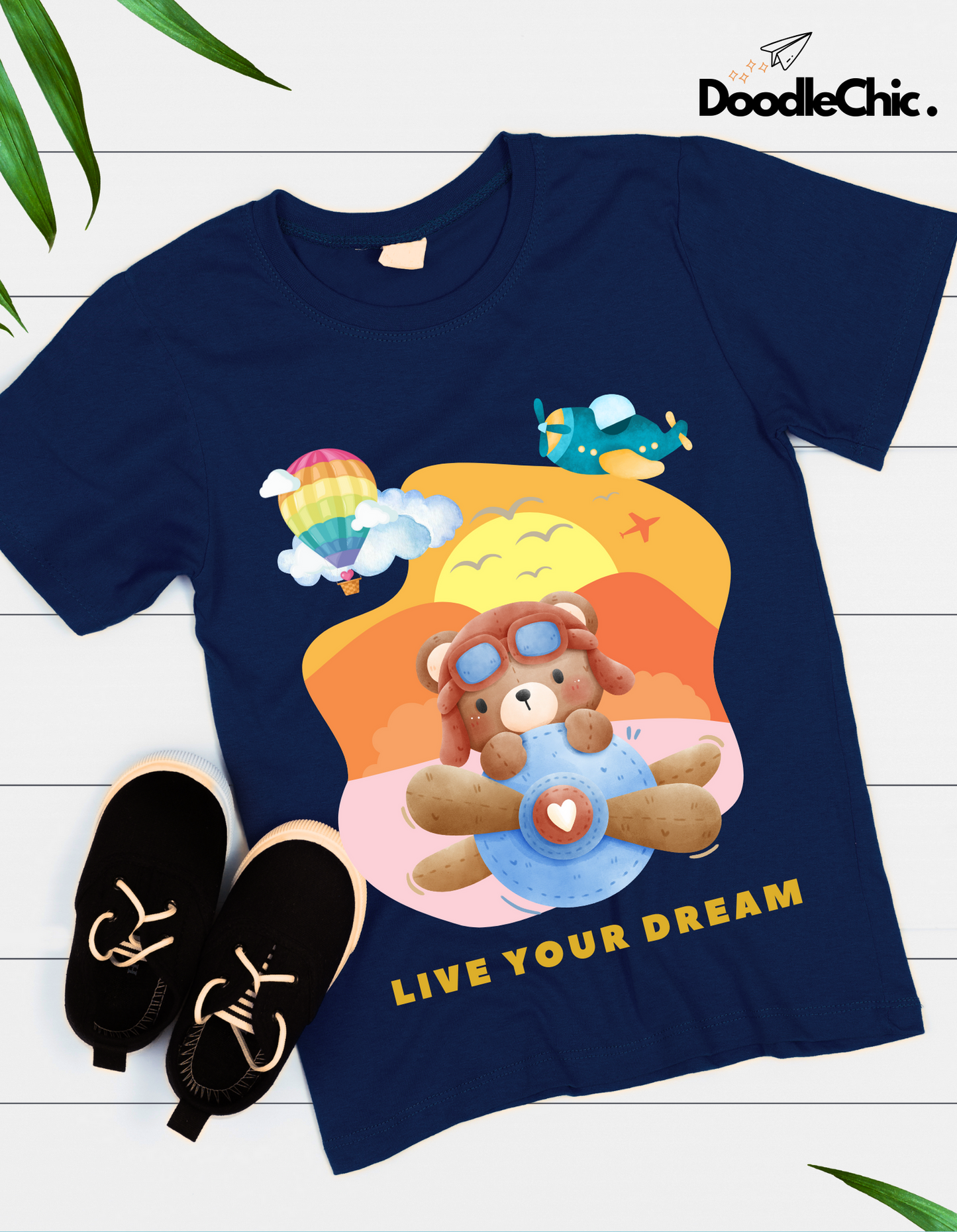 Live Your Dream - Navy Blue
