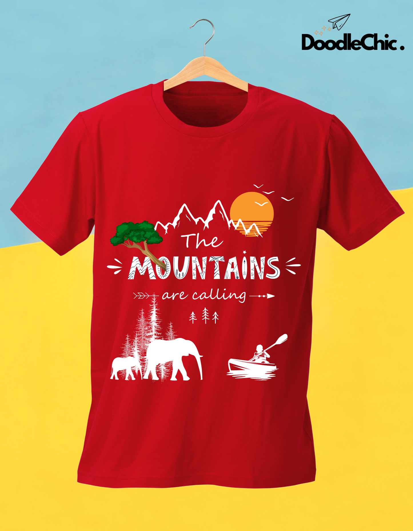 Mountains are Calling - Red