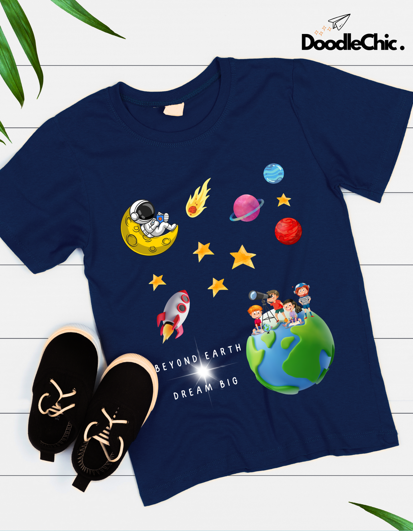 Beyond Earth Dream Big - Navy Blue