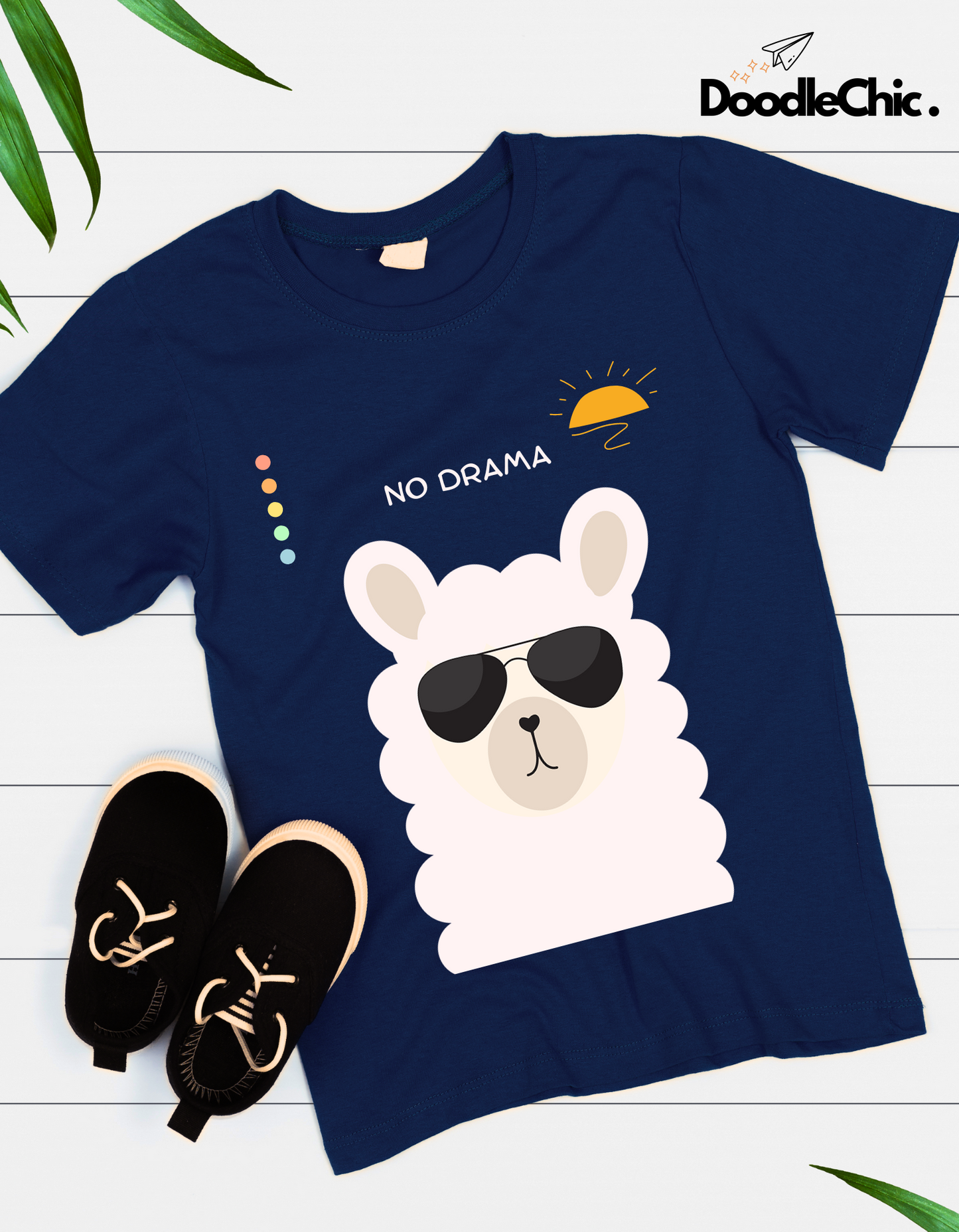 No Drama - Navy Blue