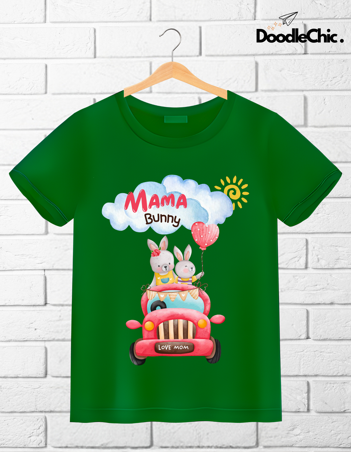 Pack of 3 Family, Bunny and India Tshirts