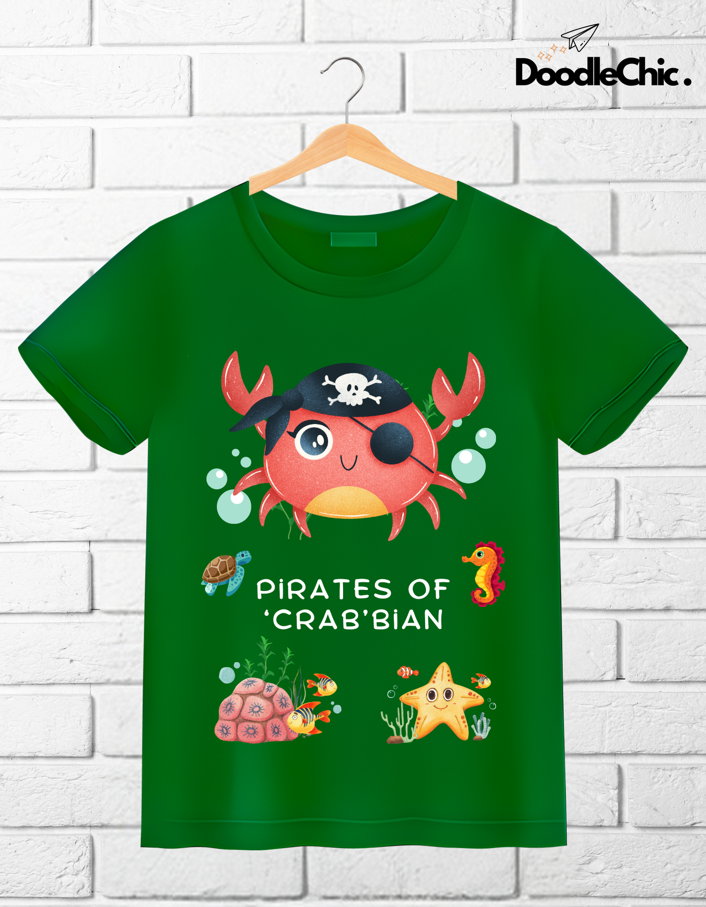 Pirates of 'Crab'bian - Green
