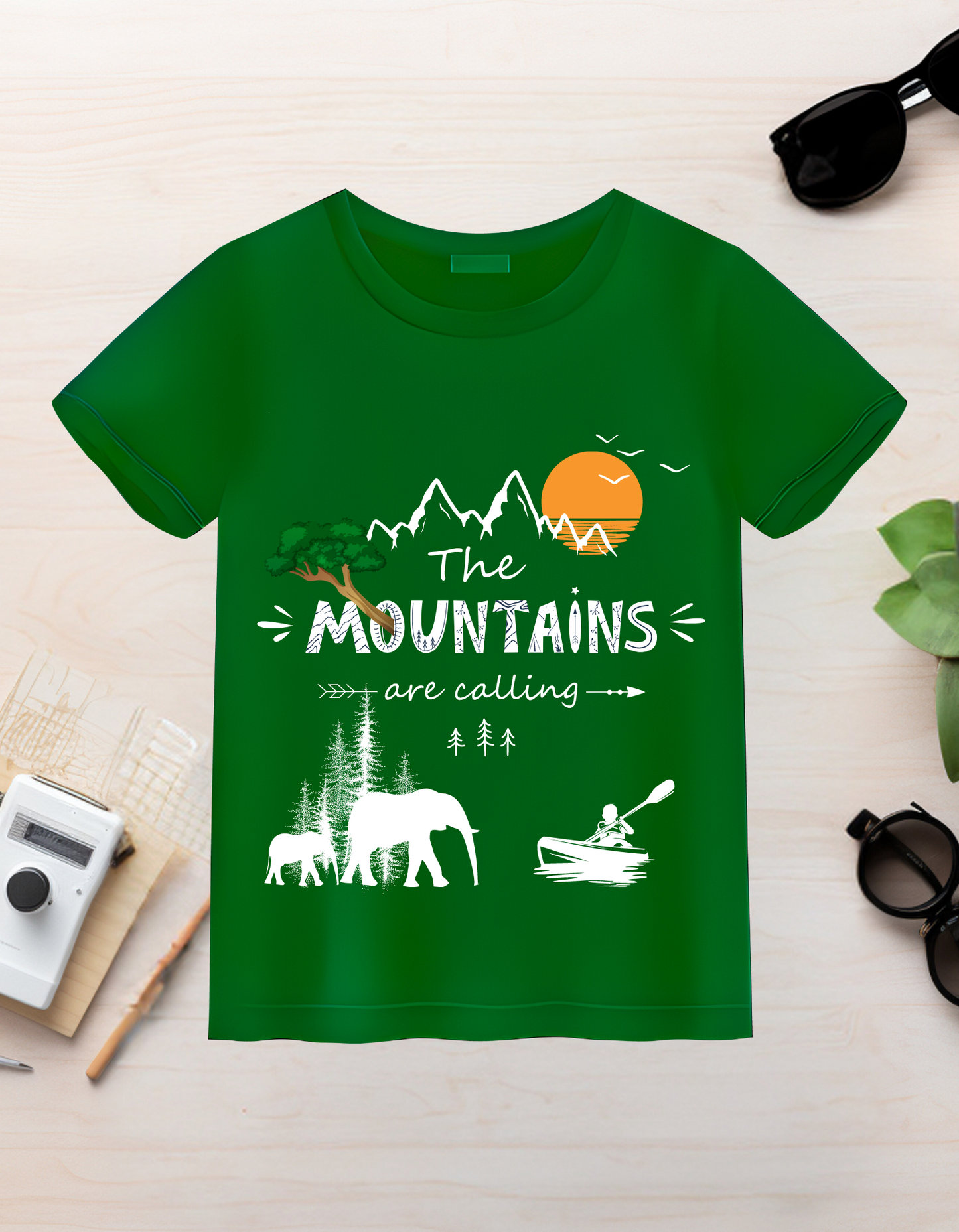 Mountains are Calling - Green