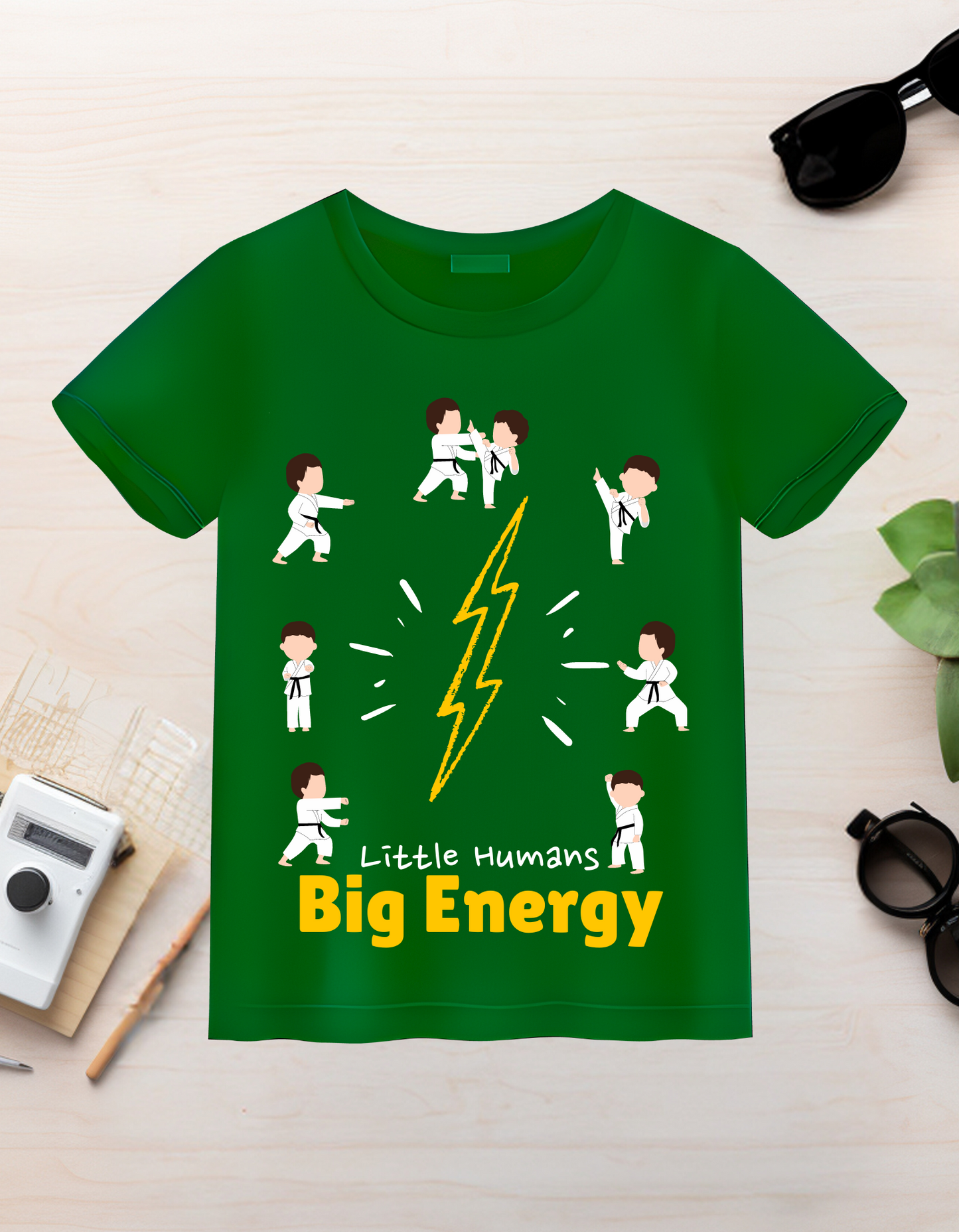 Little Humans Big Energy - Green