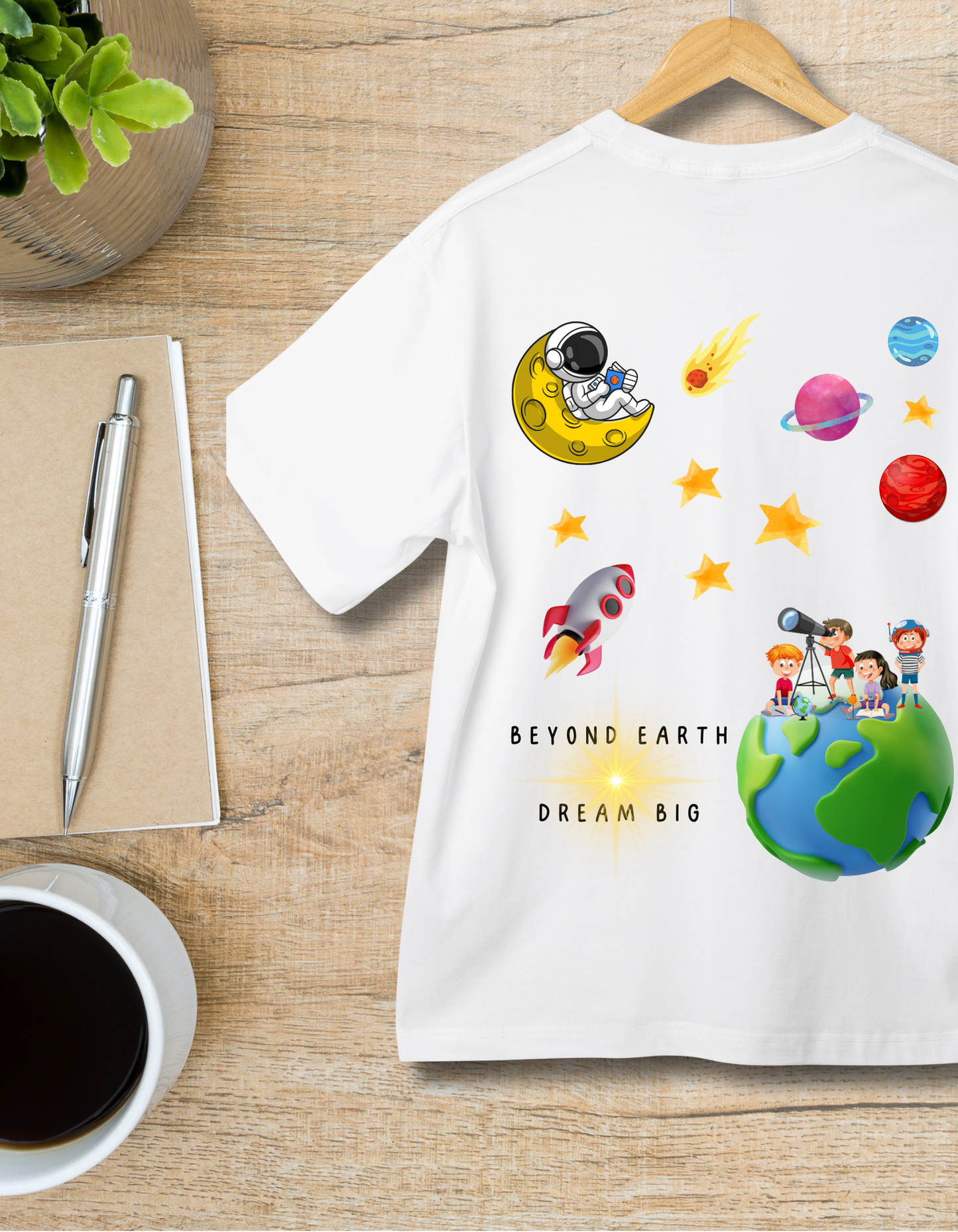 Beyond Earth Dream Big - White