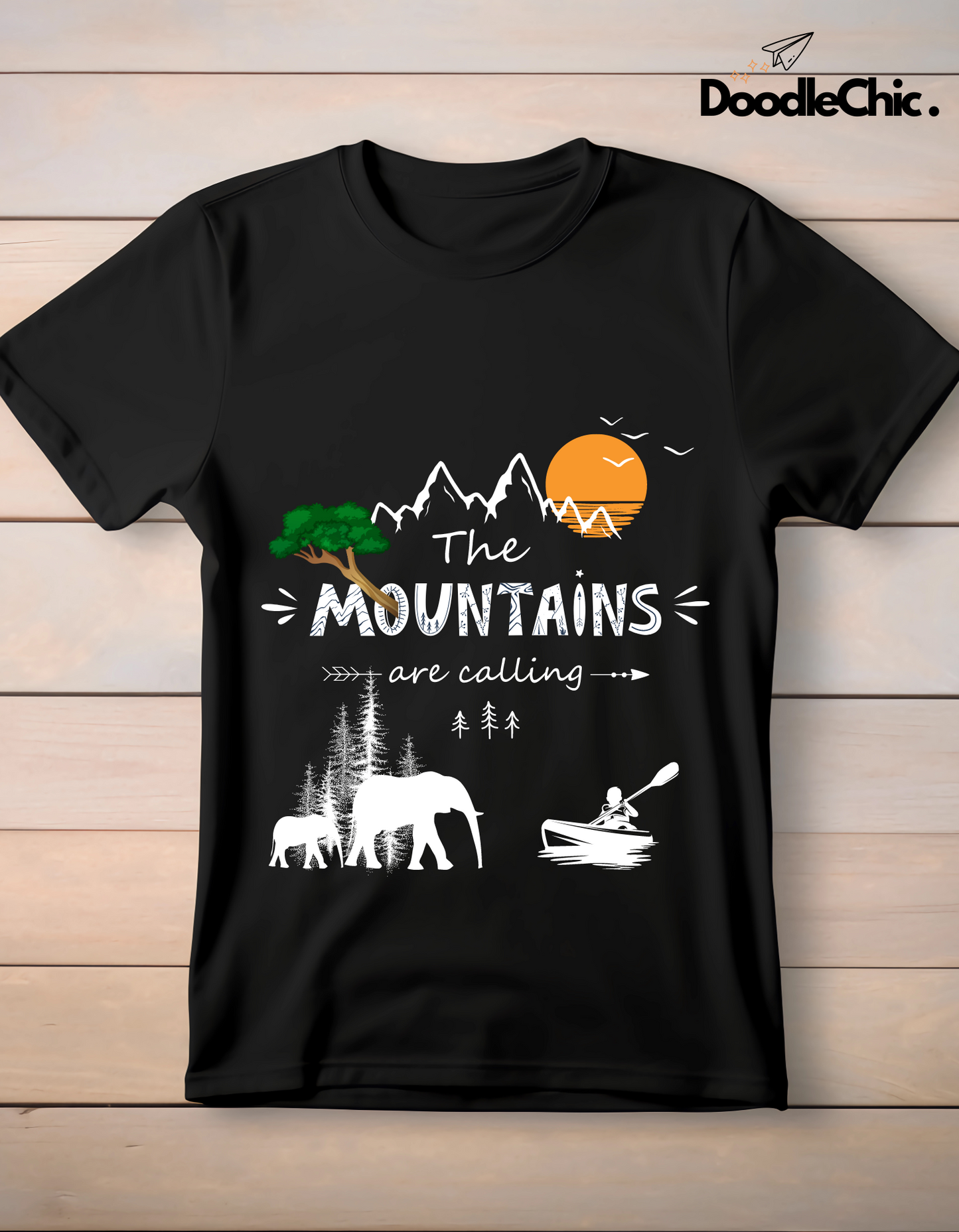 Mountains are Calling - Black