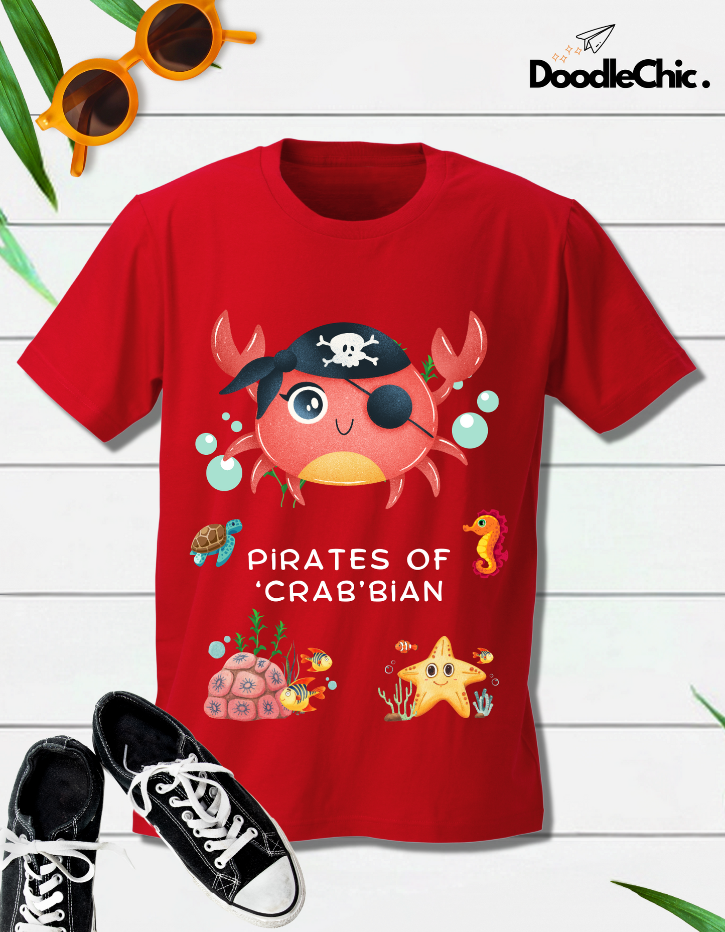 Pirates of 'Crab'bian - Red