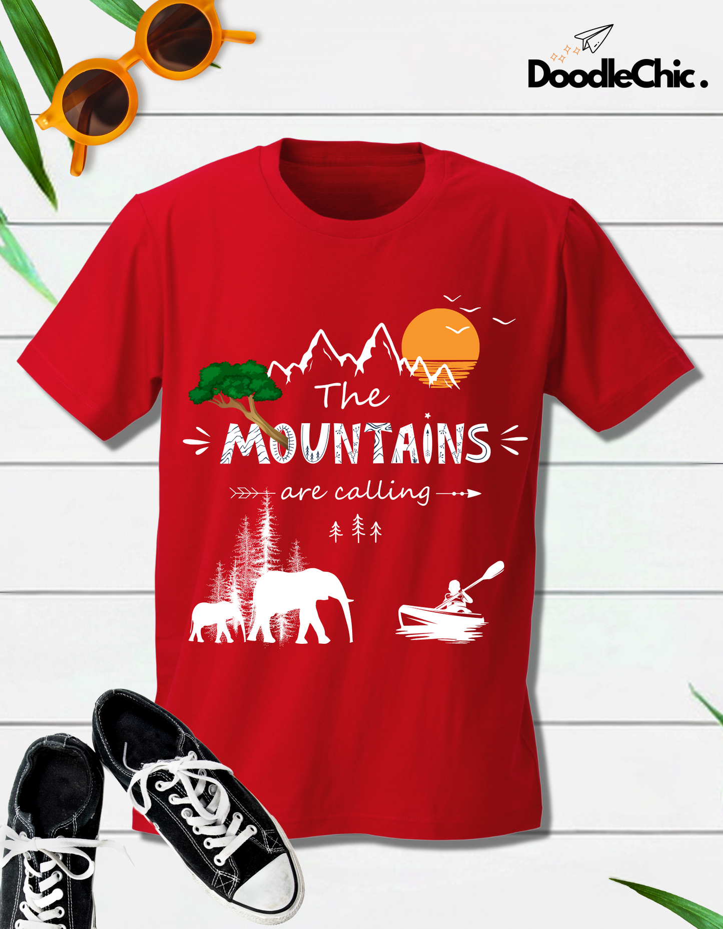 Mountains are Calling - Red