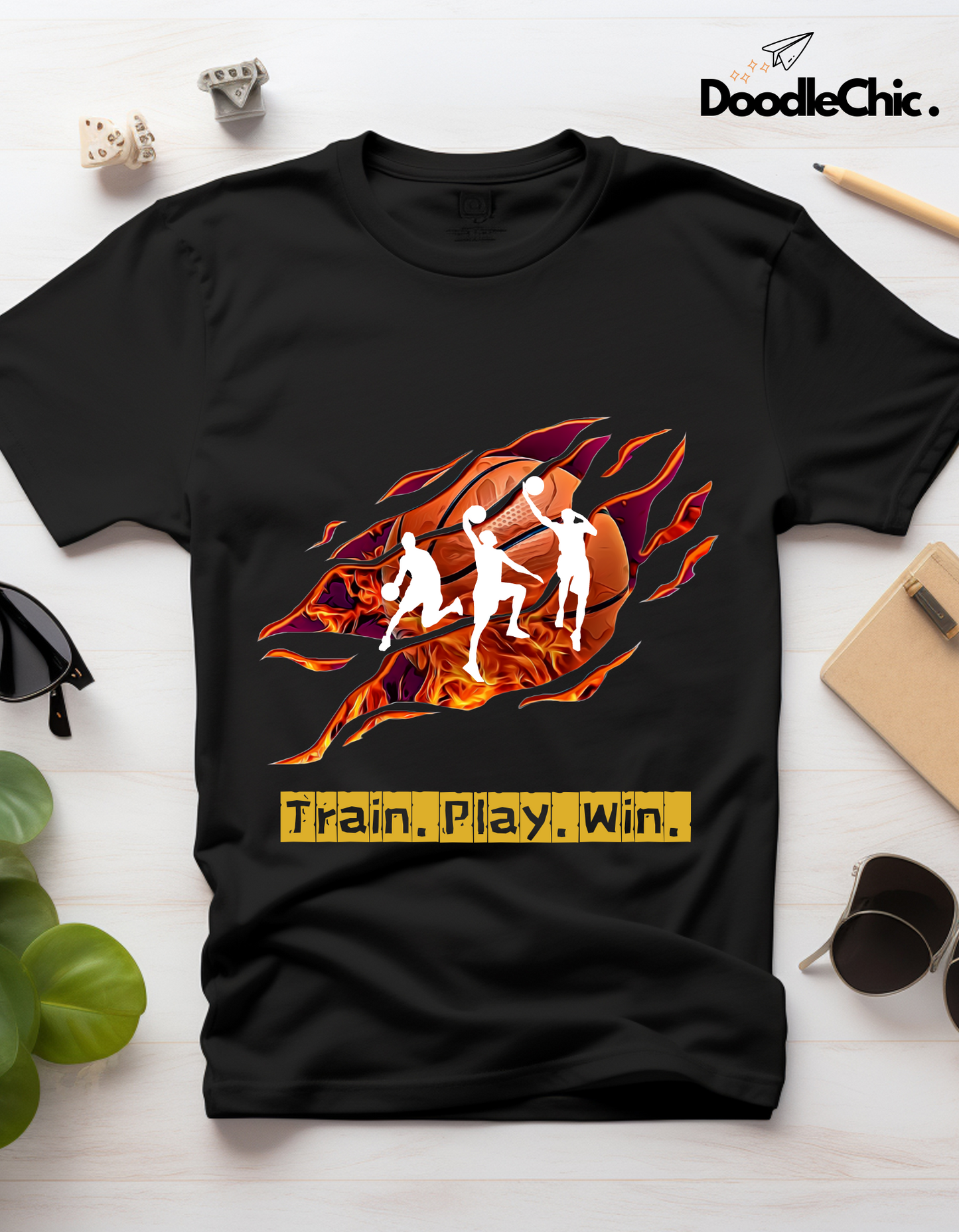 Train Play Win - Black
