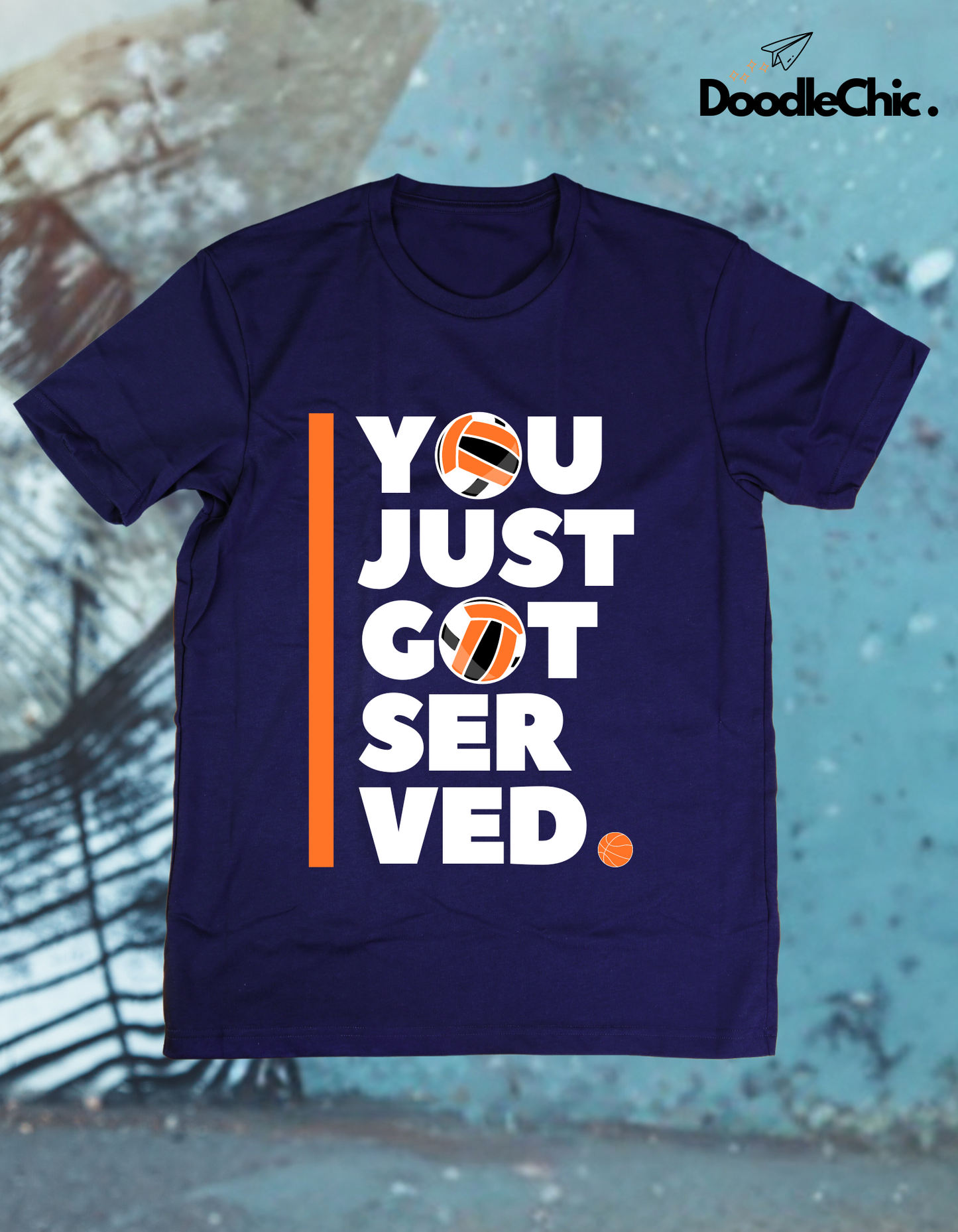 You Just Got Served - Navy Blue