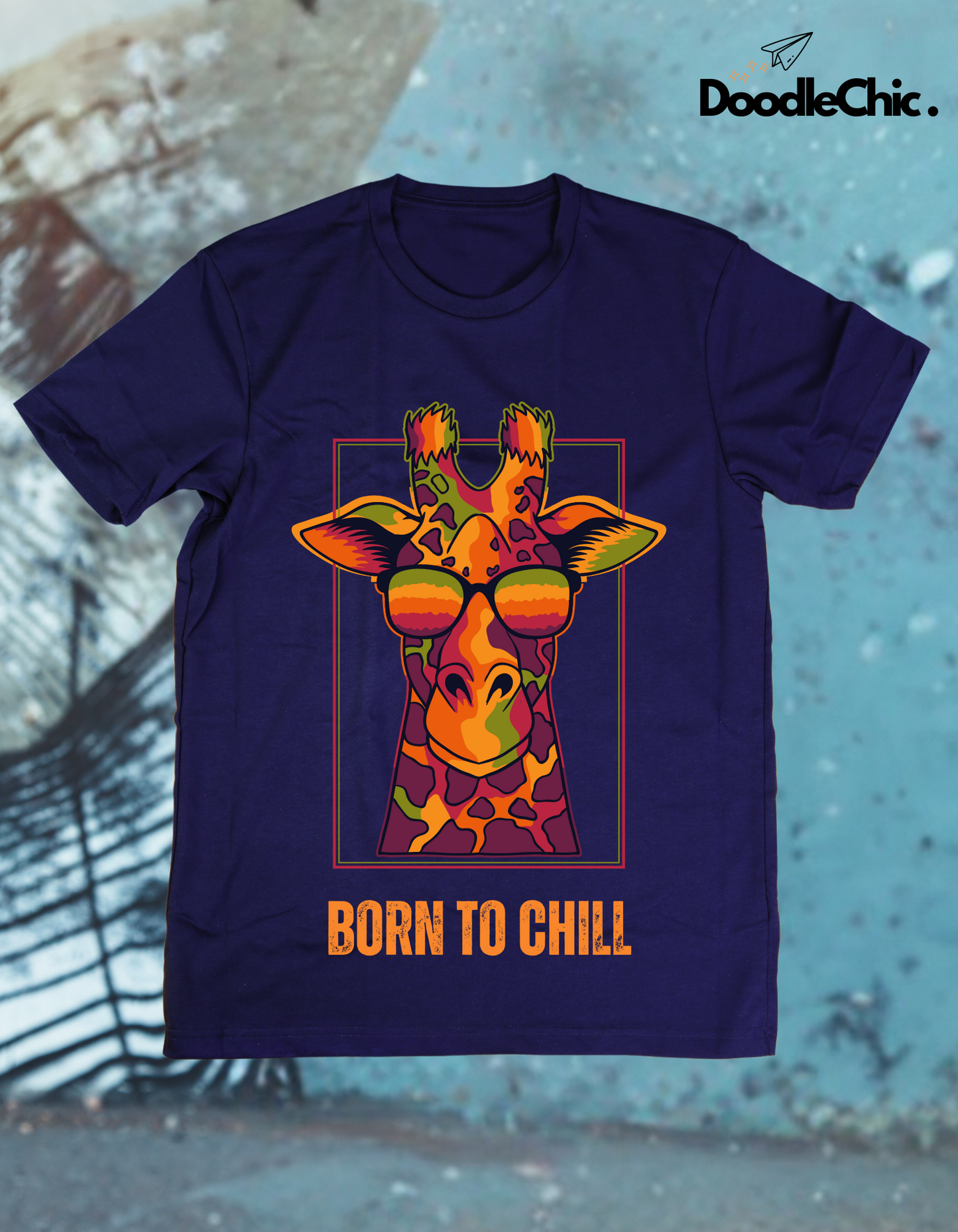 Born to Chill - Navy Blue