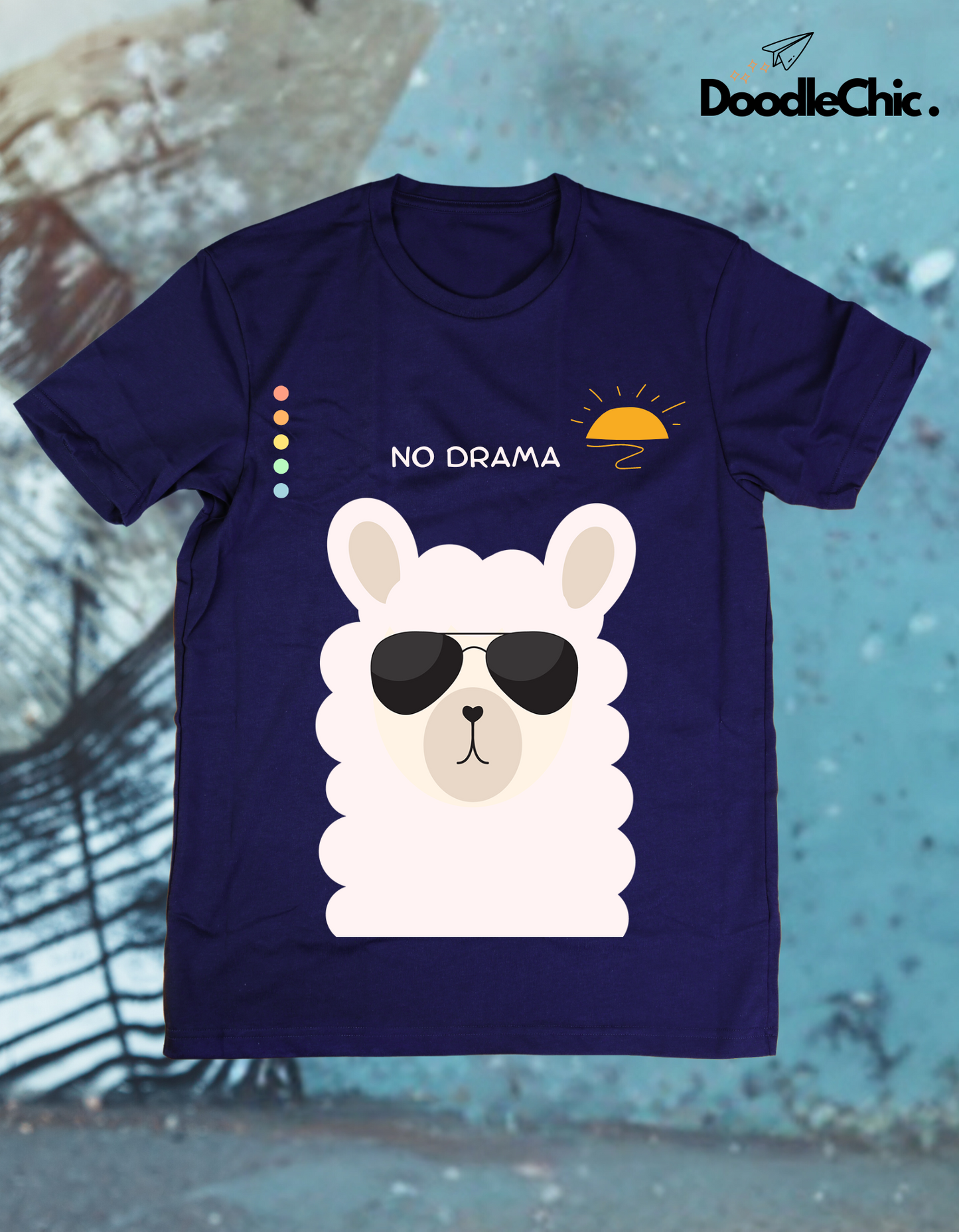 No Drama - Navy Blue
